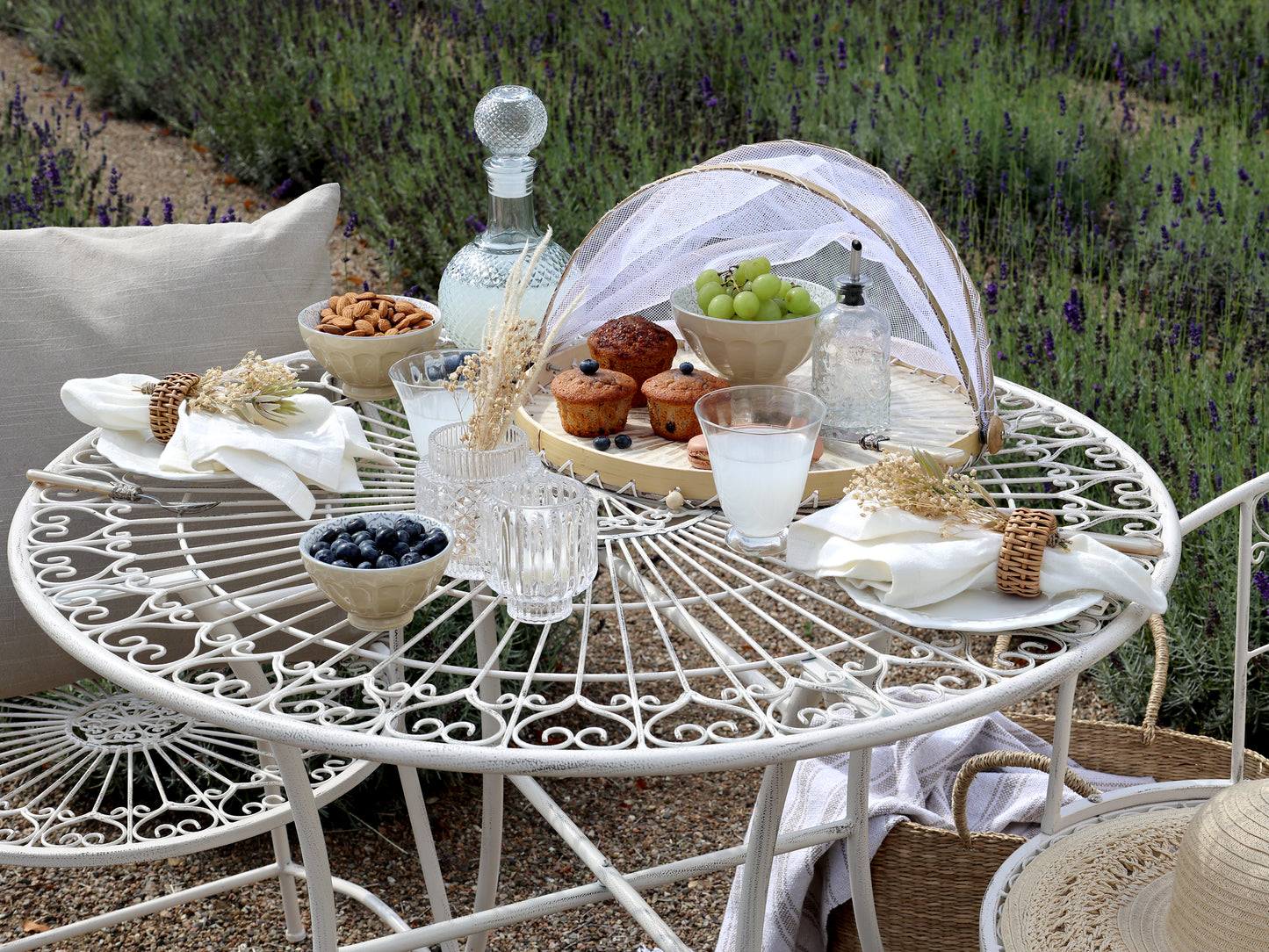 Napkin Ring Set of 4 - Rattan