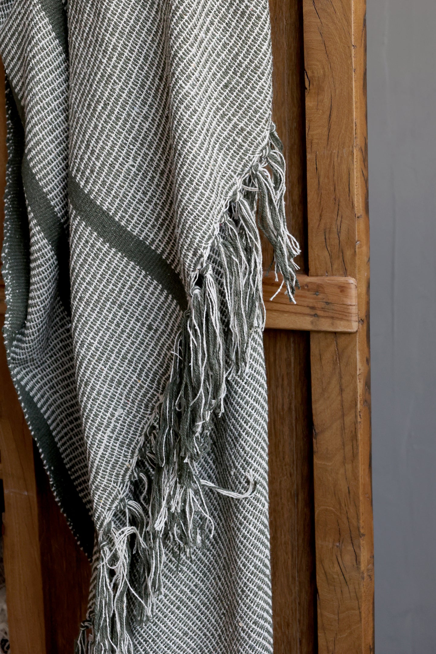 Aix Throw- Olive - Generosa Home & Living