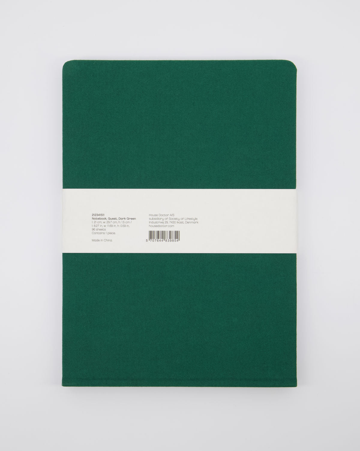 Guest Book, Dark Green - Generosa Home & Living
