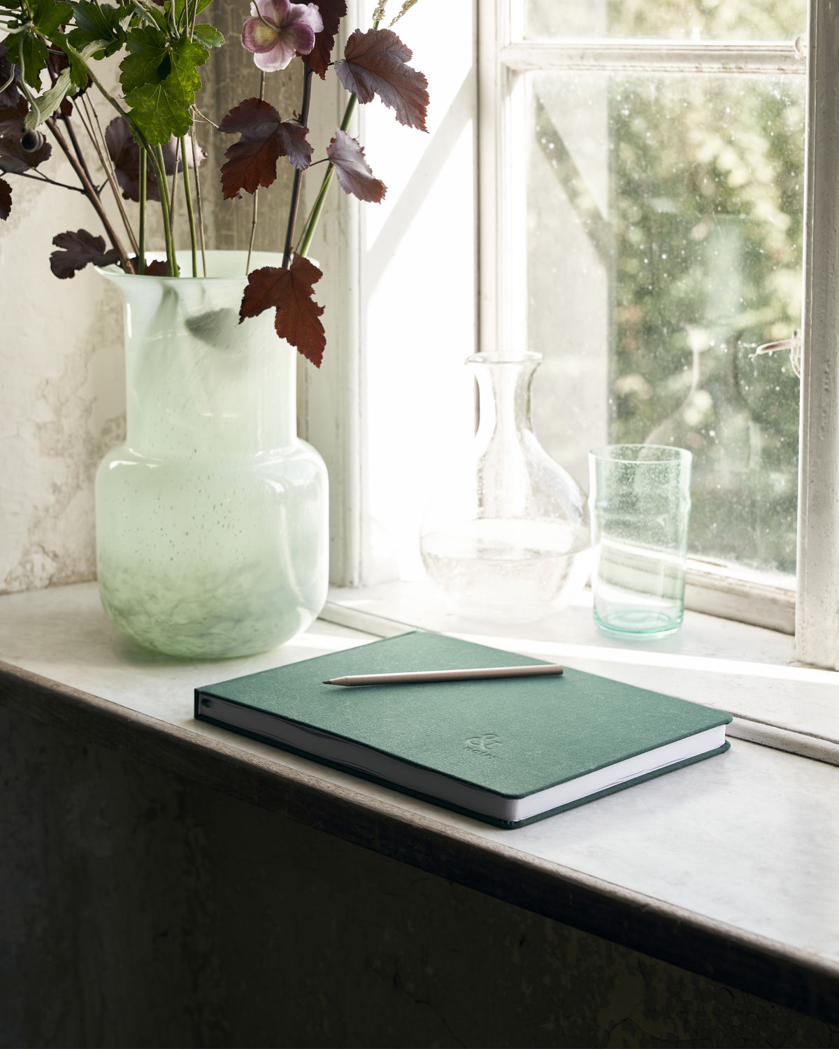 Guest Book, Dark Green - Generosa Home & Living