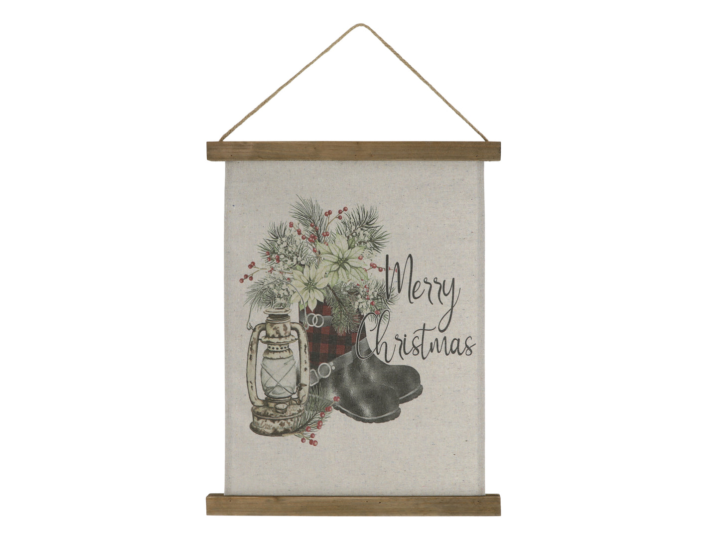 Christmas canvas wall hanging (only 2 left!) - Generosa Home & Living