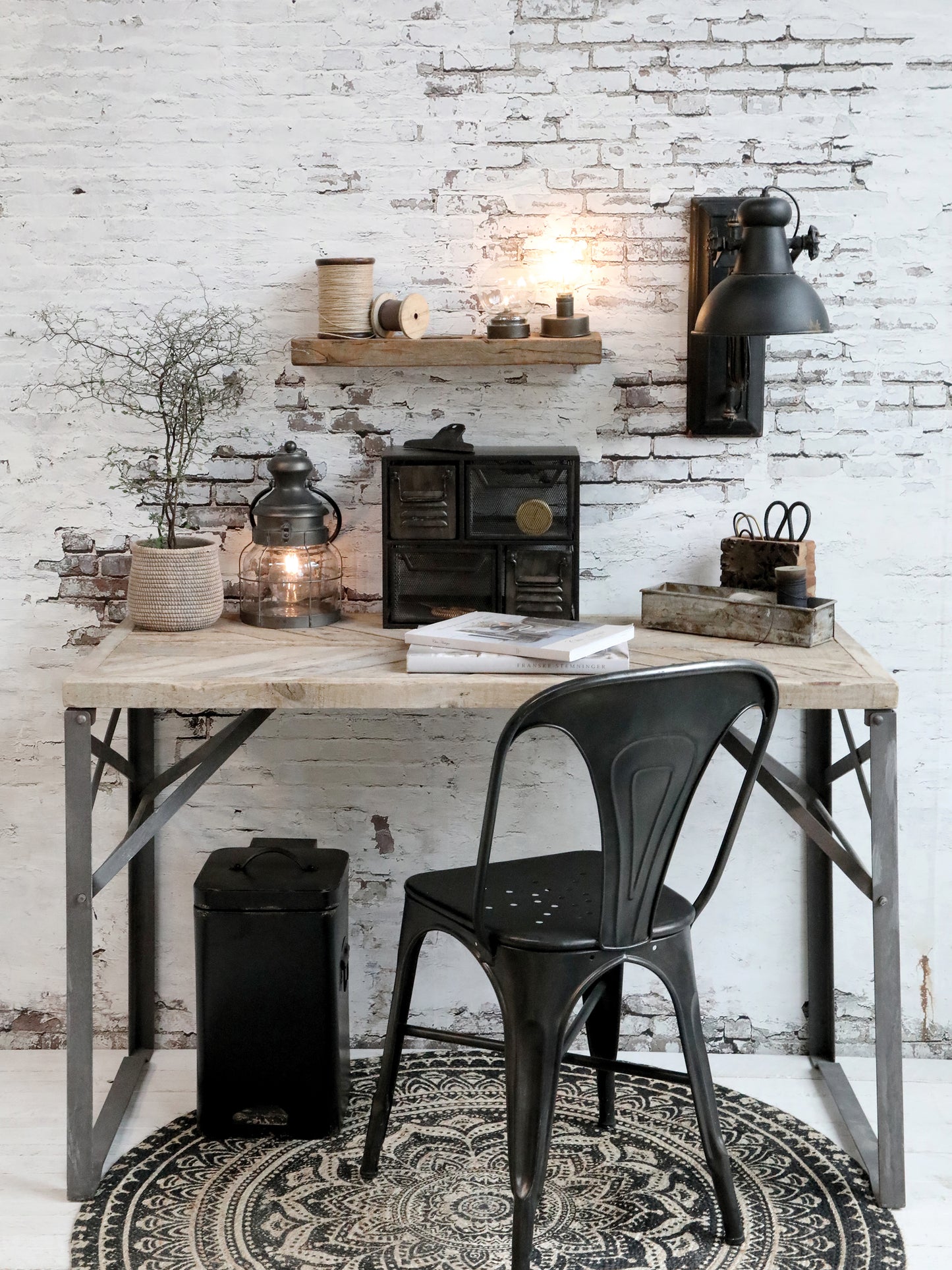 French stable Lantern H32/D16.5
