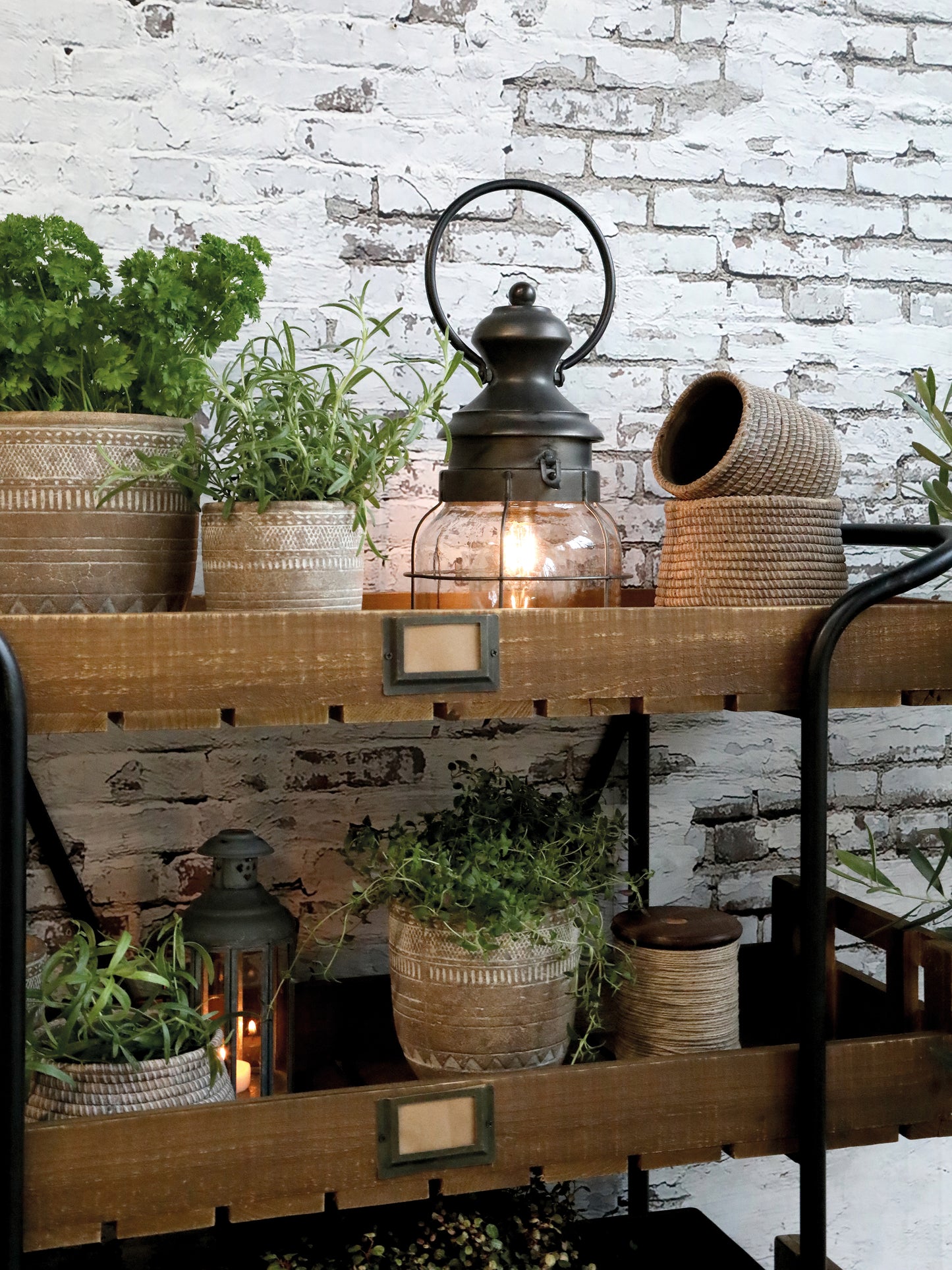 French stable Lantern H32/D16.5