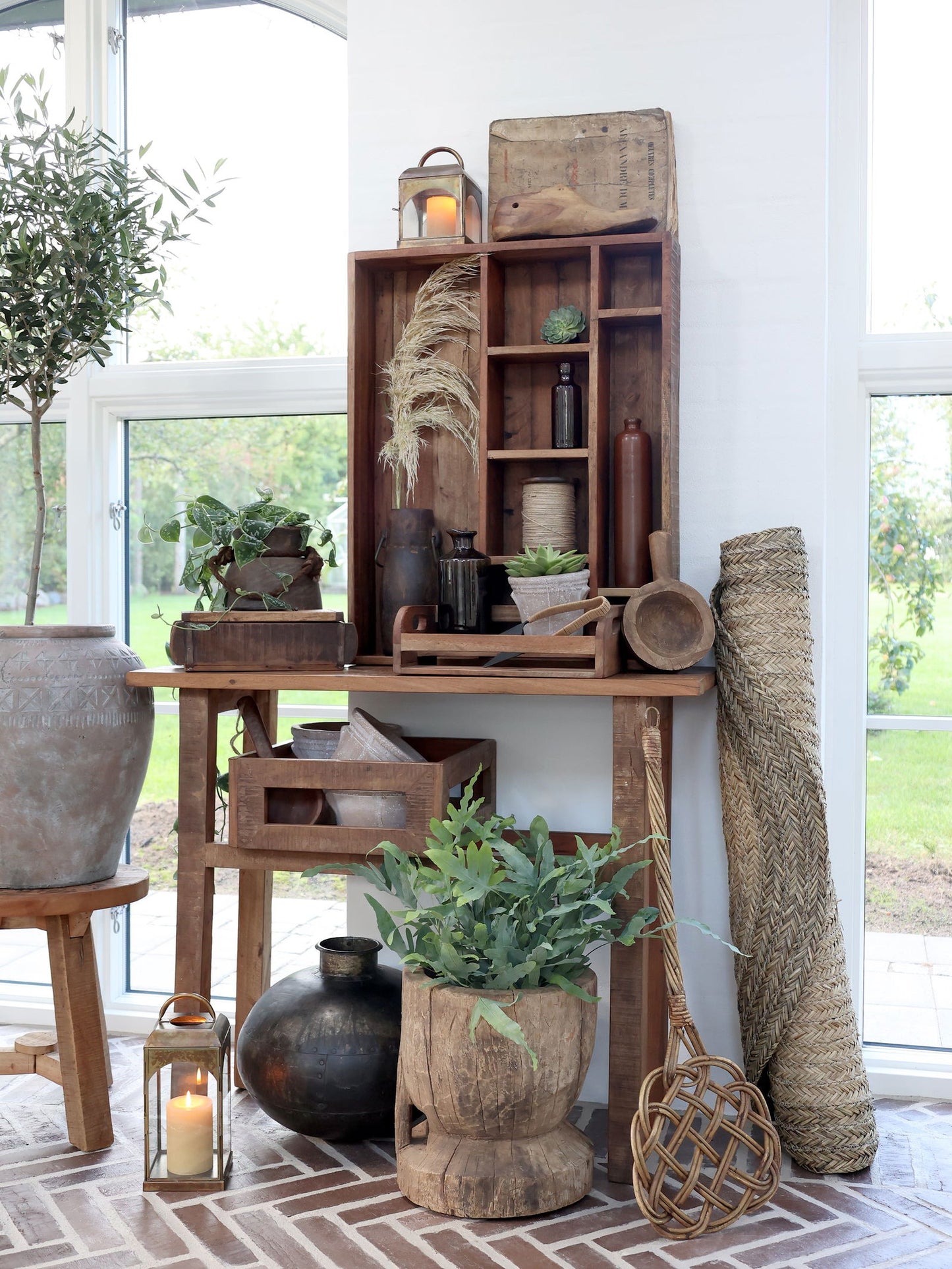 28cm Lantern for Pillar Candle - Generosa Home & Living - -