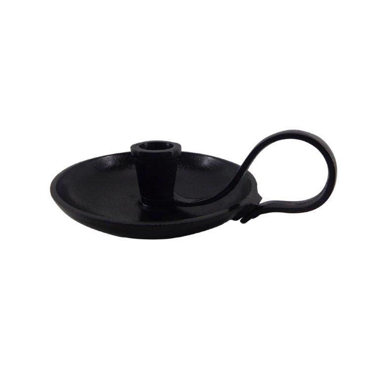 Chamberstick- Dark Gray - Generosa Home & Living