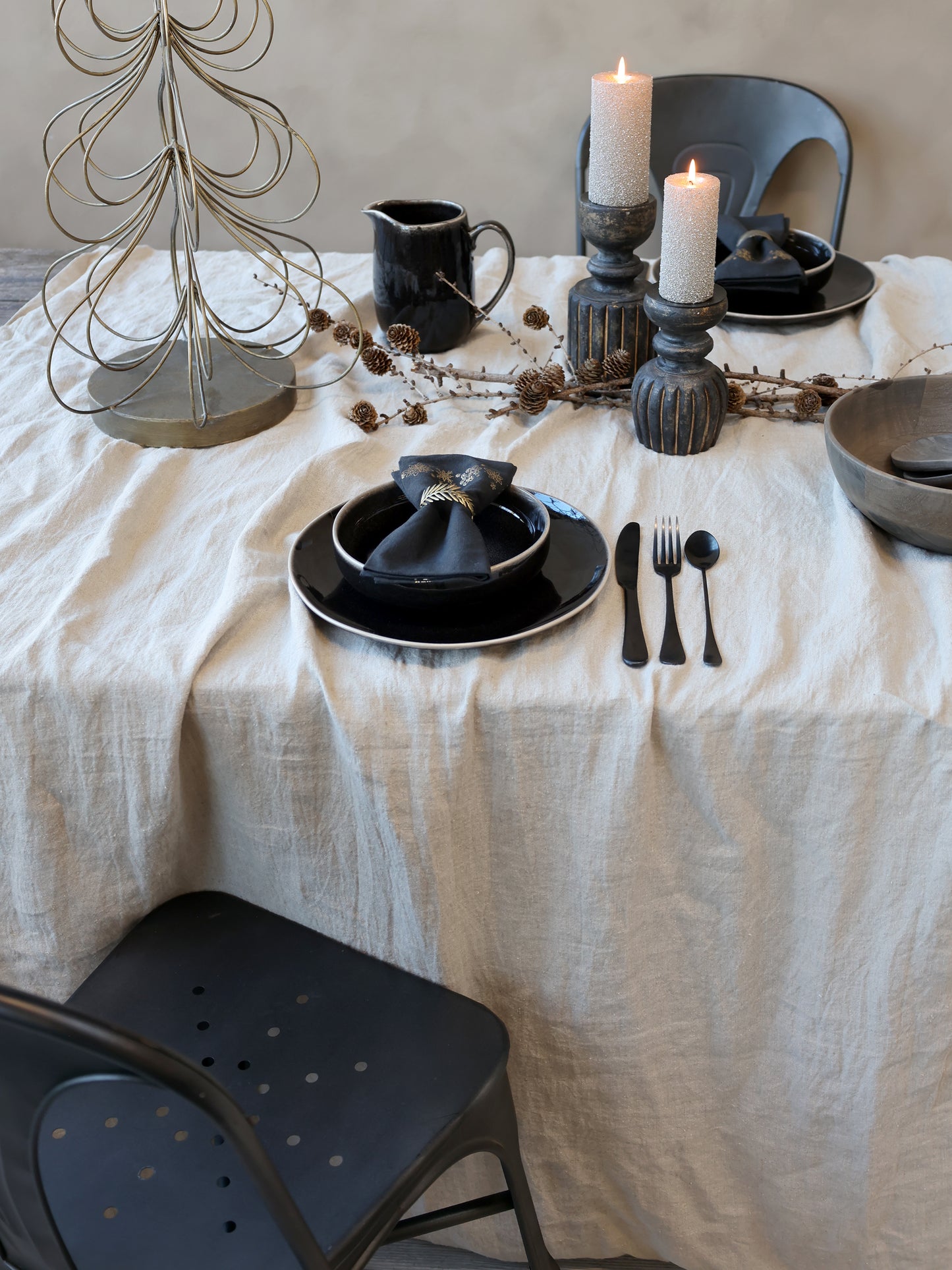 Napkin Ring with Leaf set of 4 - Generosa Home & Living