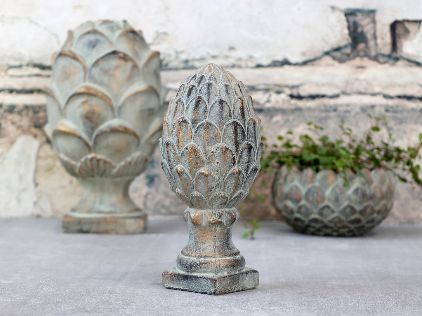 Noyon Artichoke Decor on Foot H20cm - Generosa Home & Living