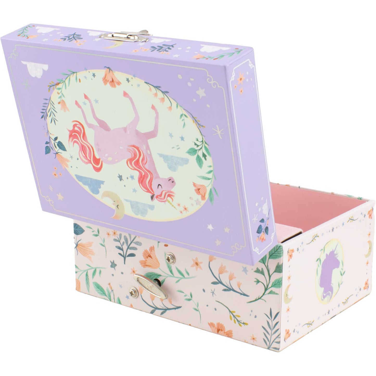 Unicorn Musical Chest- Lilac