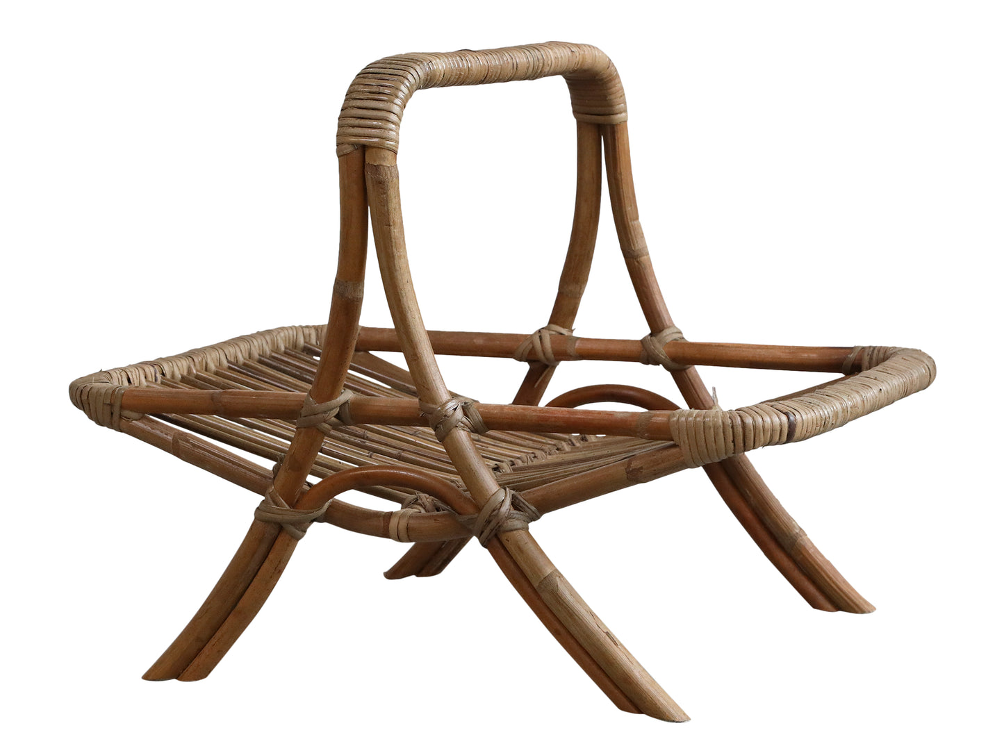 Rattan Magazine Rack - Generosa Home & Living