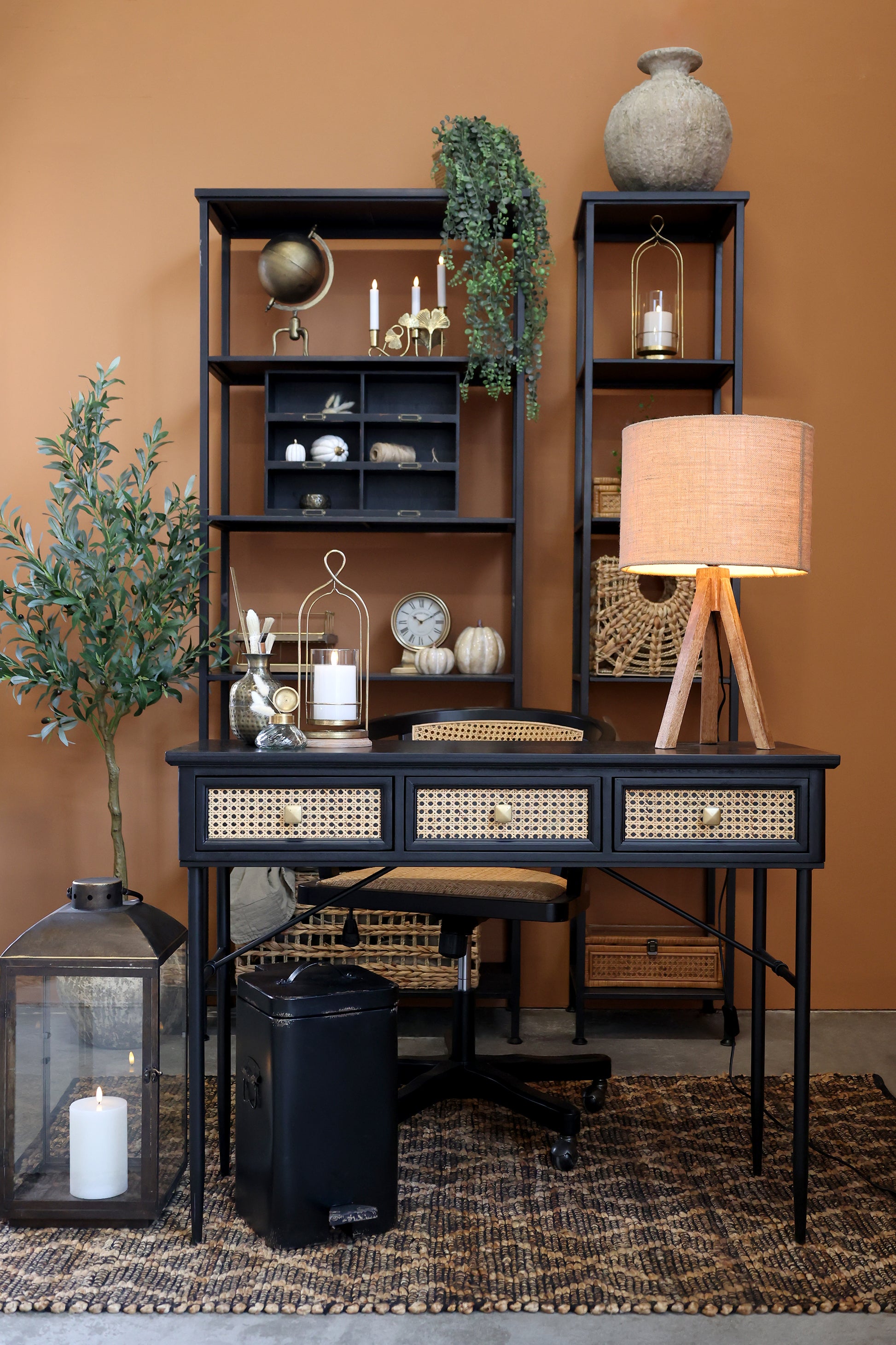 Shelving unit with 6 compartments - Generosa Home & Living