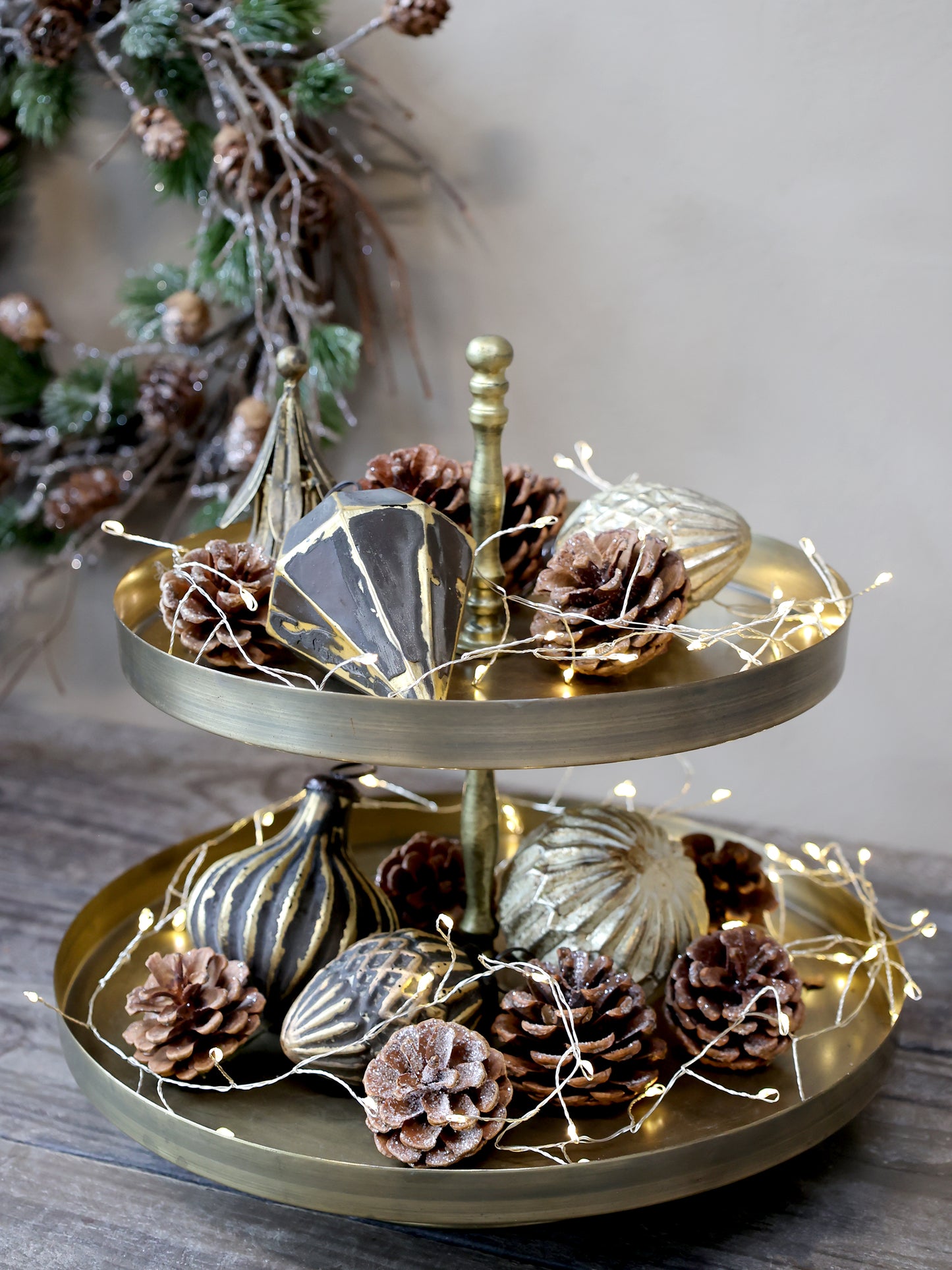 Fleur Cone with Glitter Set of 6 - Generosa Home & Living