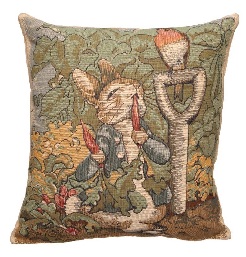 Tale of Peter Rabbit - Beatrix Potter Decorative Pillow