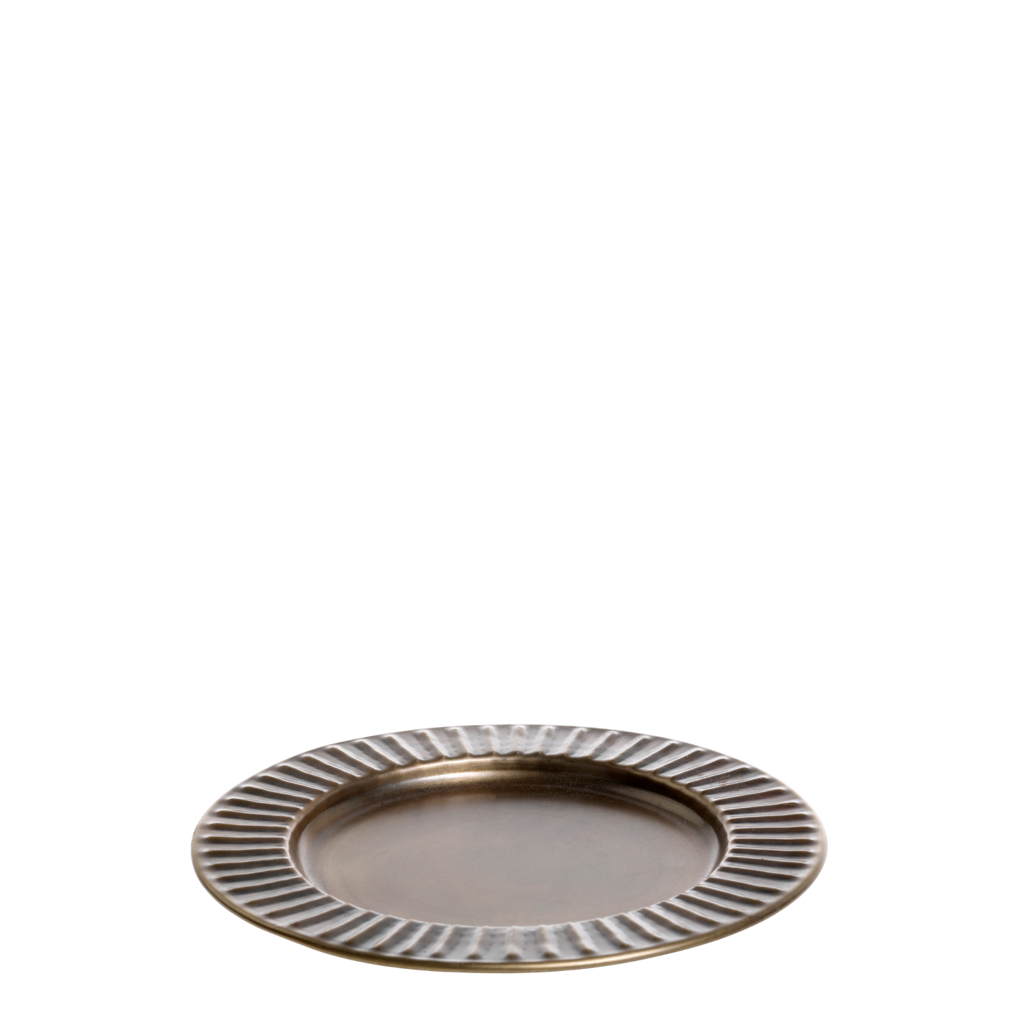 Tray with reeded edging D20cm - Generosa Home & Living