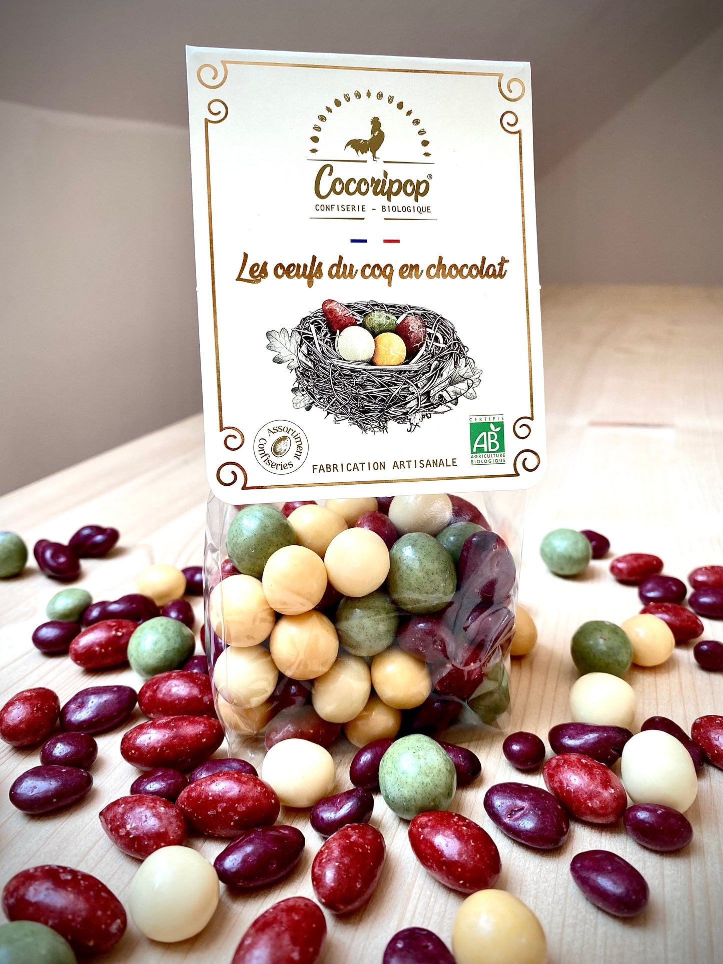Chocolate 'Rooster' Eggs