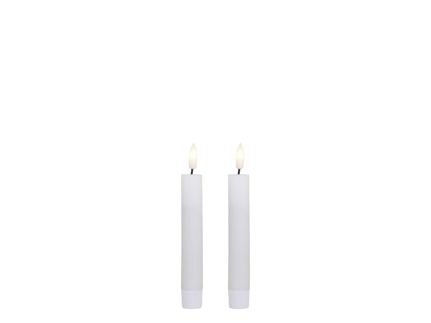 LED Short Dinner Candles Set of 2 - Generosa Home & Living