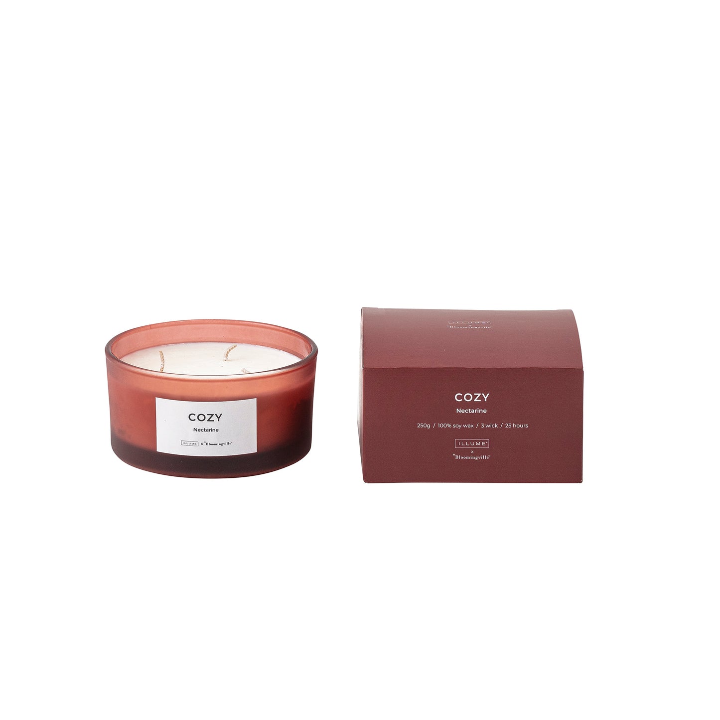COZY-Nectarine scented candle