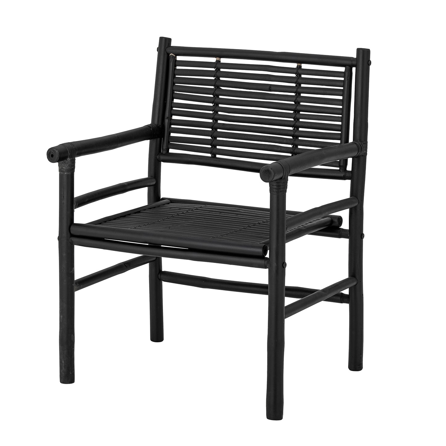 Coen Lounge Chair, Black, Bamboo( Only 1 Left!) - Generosa Home & Living