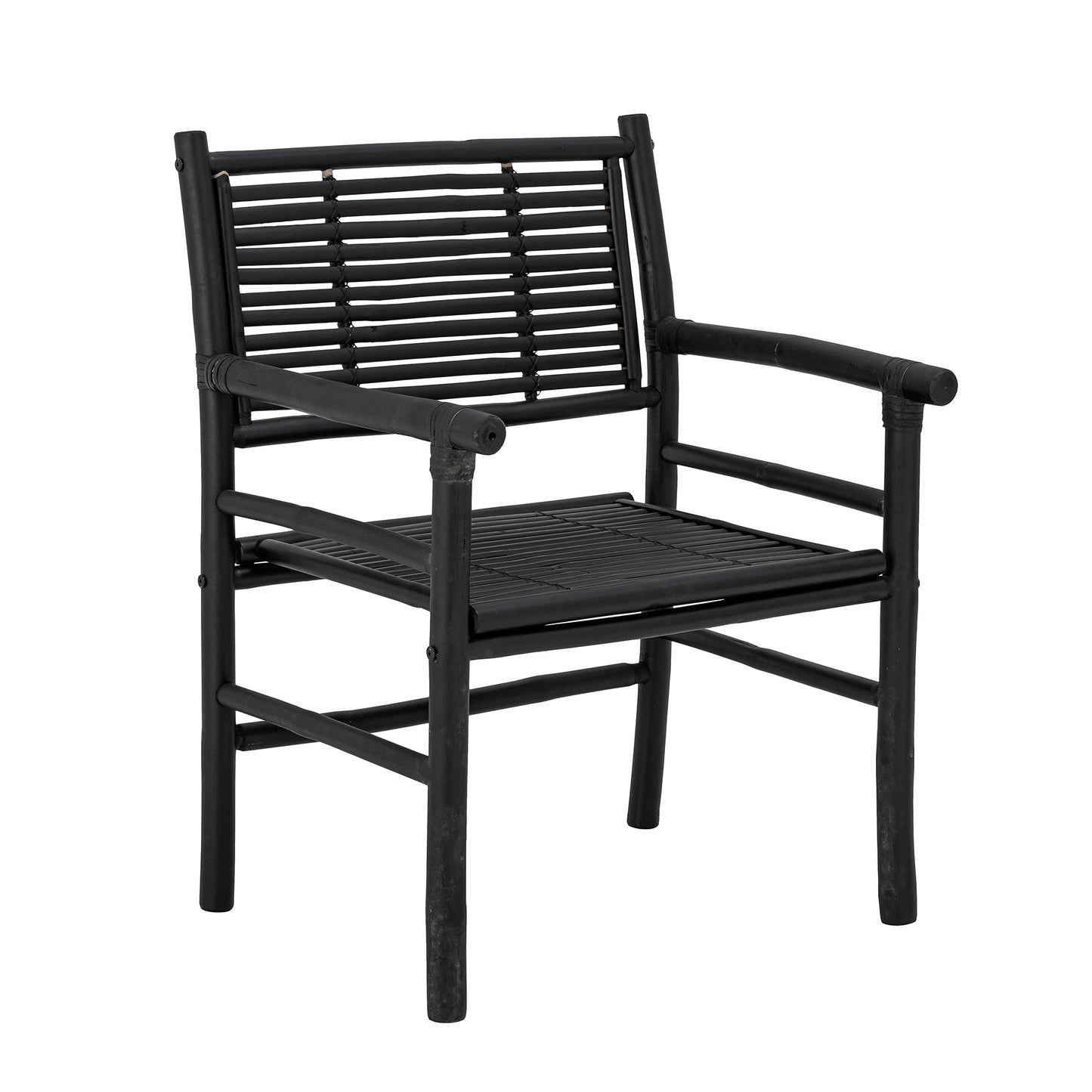 Coen Lounge Chair, Black, Bamboo( Only 1 Left!) - Generosa Home & Living