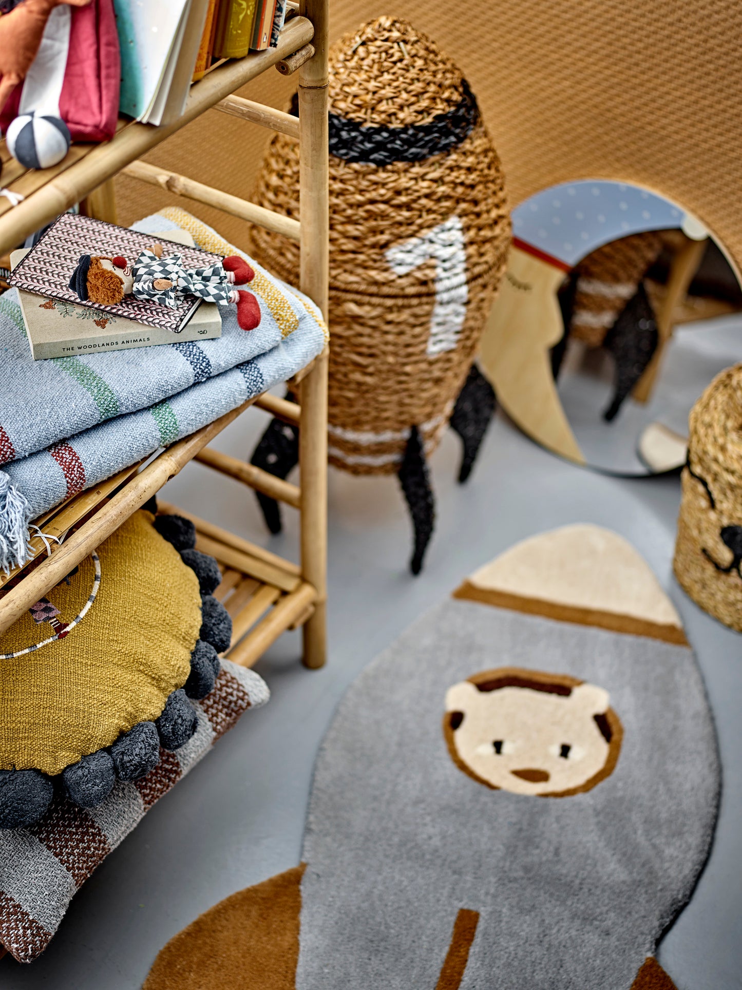 Frey Throw Blue - Generosa Home & Living