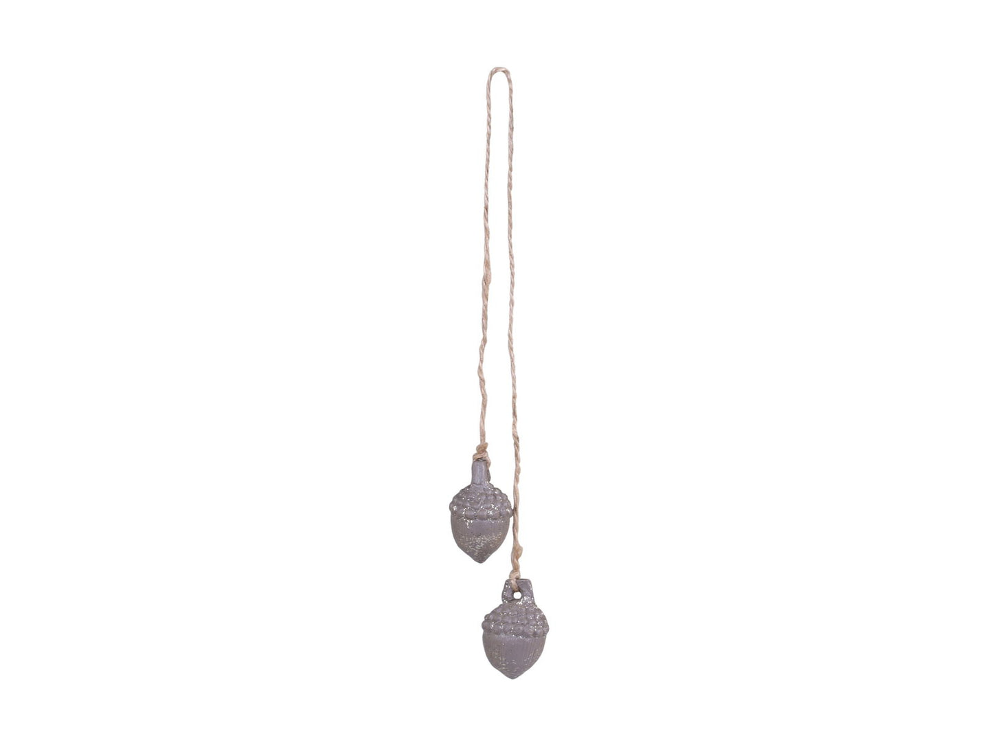 Acorns w. glitter for hanging - Generosa Home & Living - -