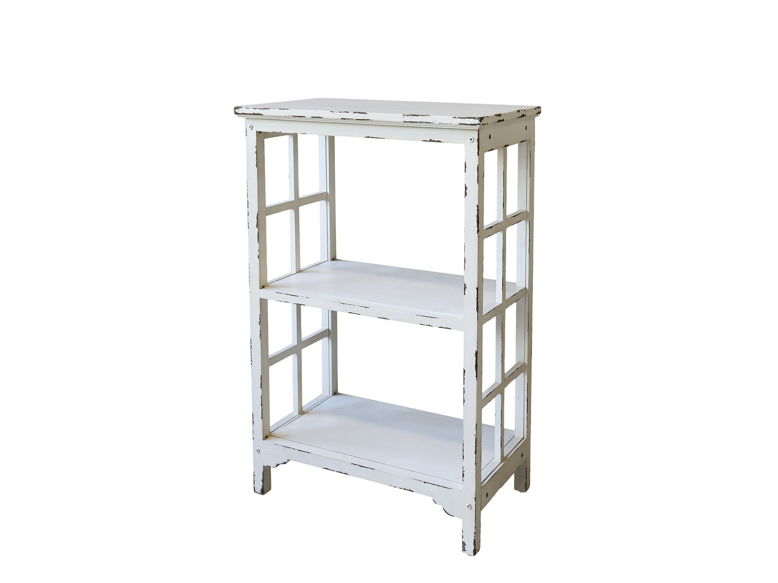 Antique Cream Shelving Unit - Generosa Home & Living -  -