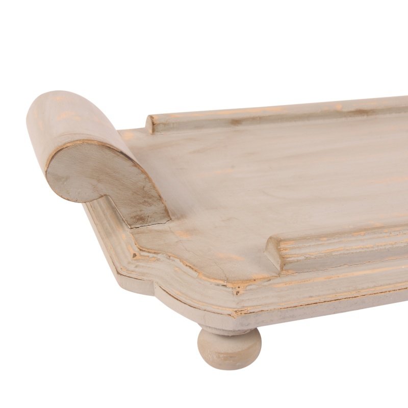 Baroque Wooden Tray- 73cm - Generosa Home & Living - -