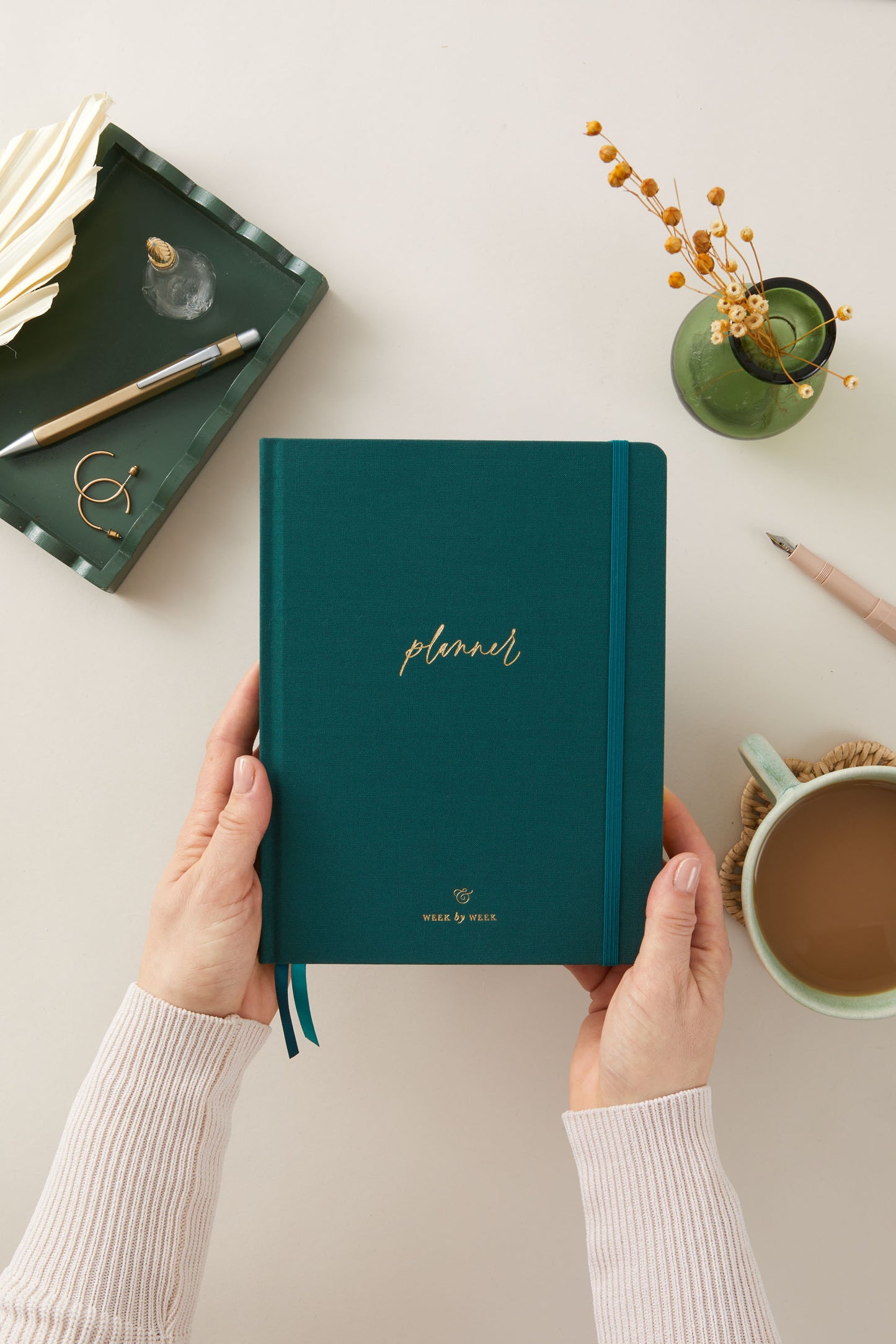 Undated Weekly Planner - Juniper (only 1 left!) - Generosa Home & Living