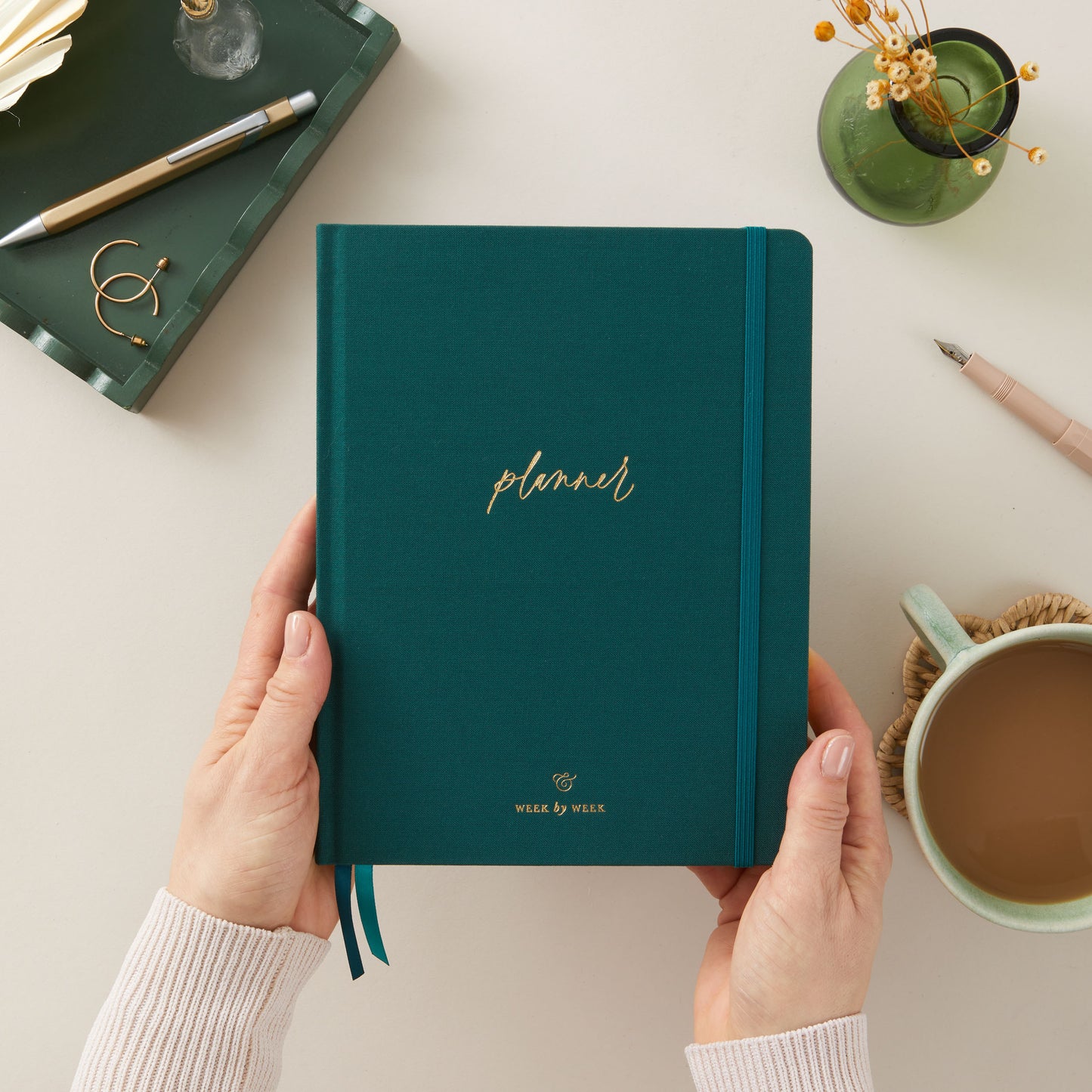 Undated Weekly Planner - Juniper (only 1 left!) - Generosa Home & Living