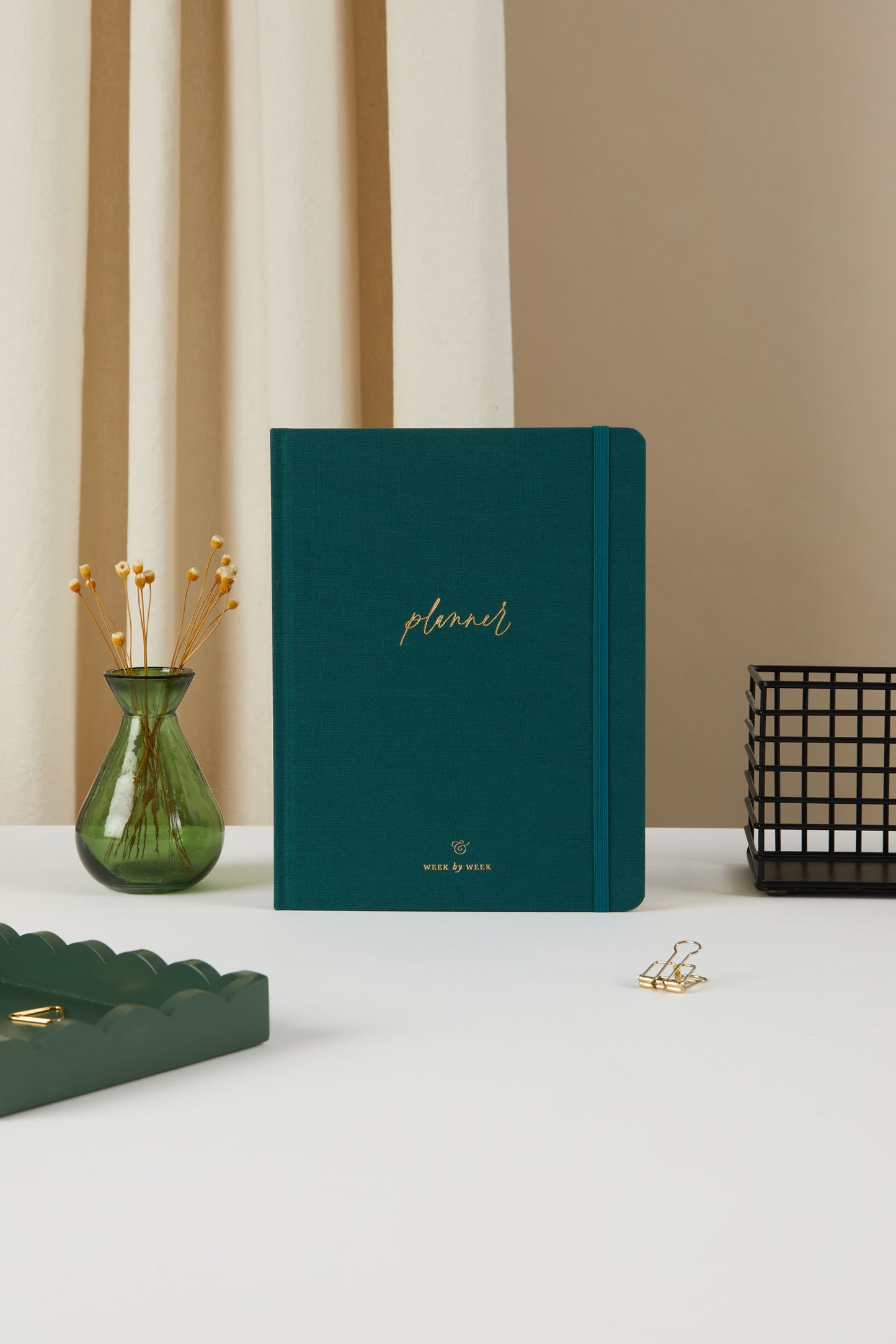 Undated Weekly Planner - Juniper (only 1 left!) - Generosa Home & Living