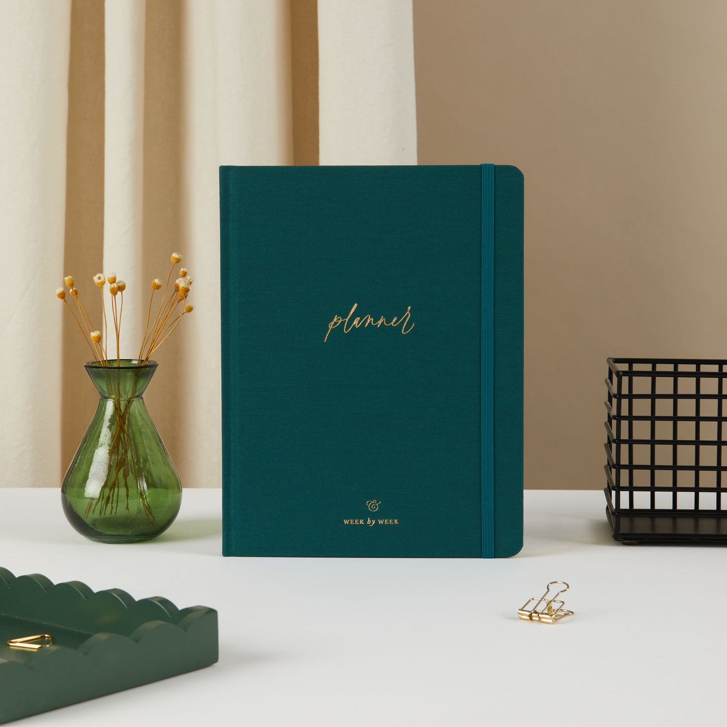 Undated Weekly Planner - Juniper (only 1 left!) - Generosa Home & Living