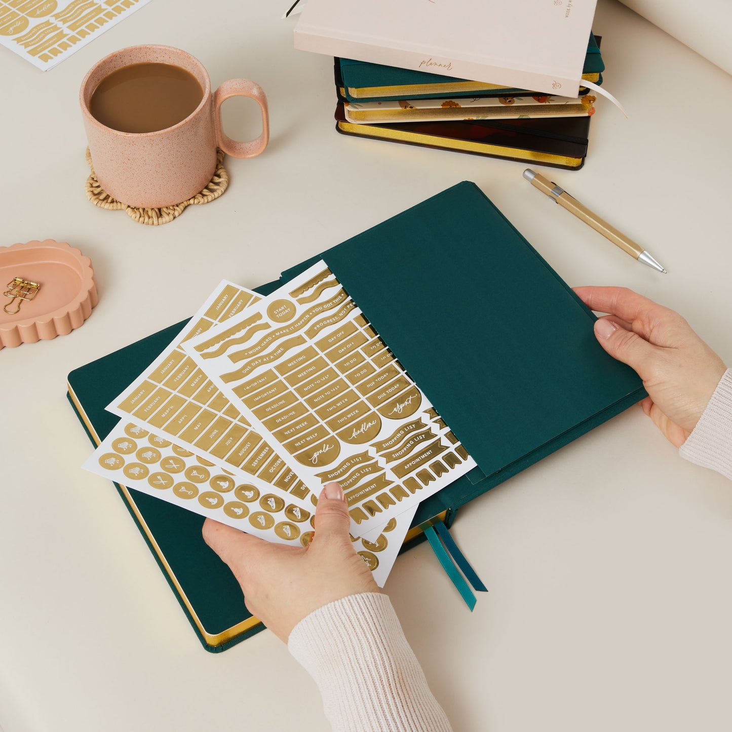 Undated Weekly Planner - Juniper (only 1 left!) - Generosa Home & Living