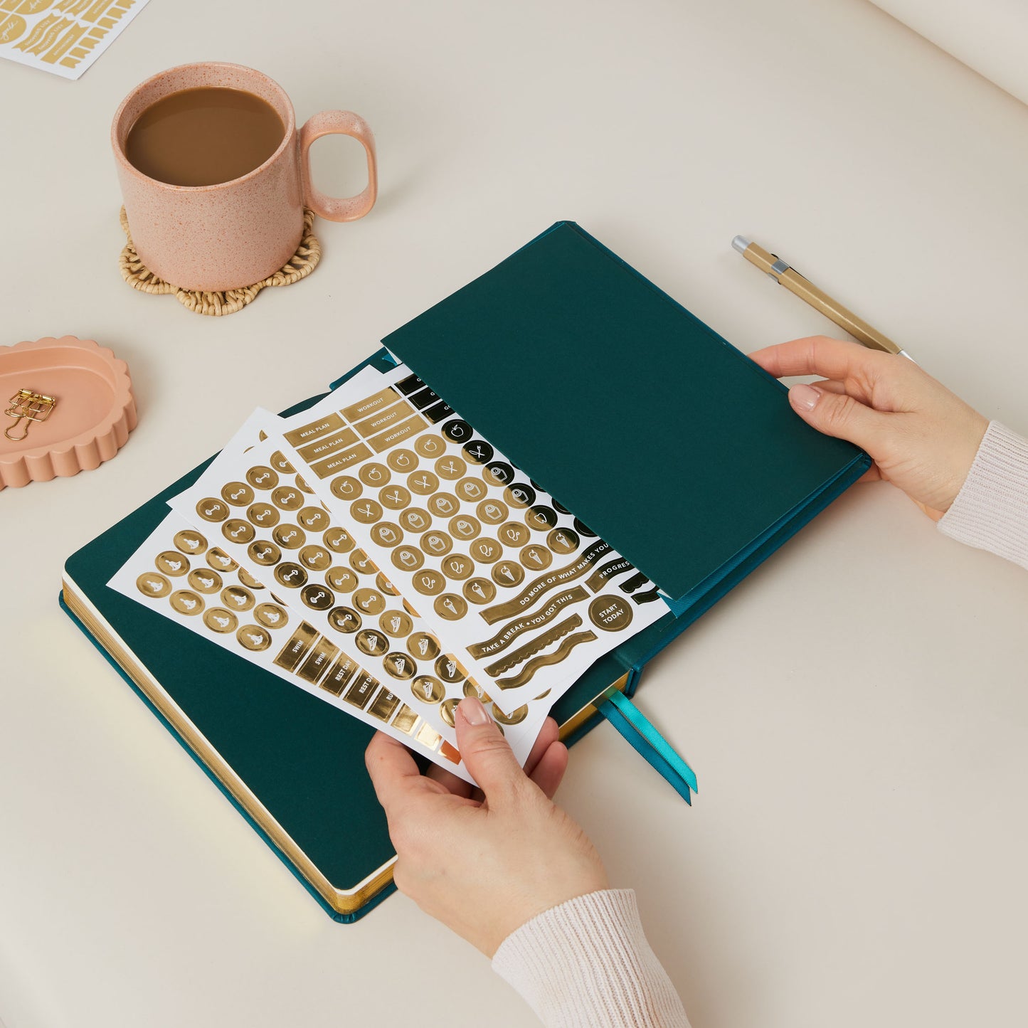 Undated Weekly Planner - Juniper (only 1 left!) - Generosa Home & Living