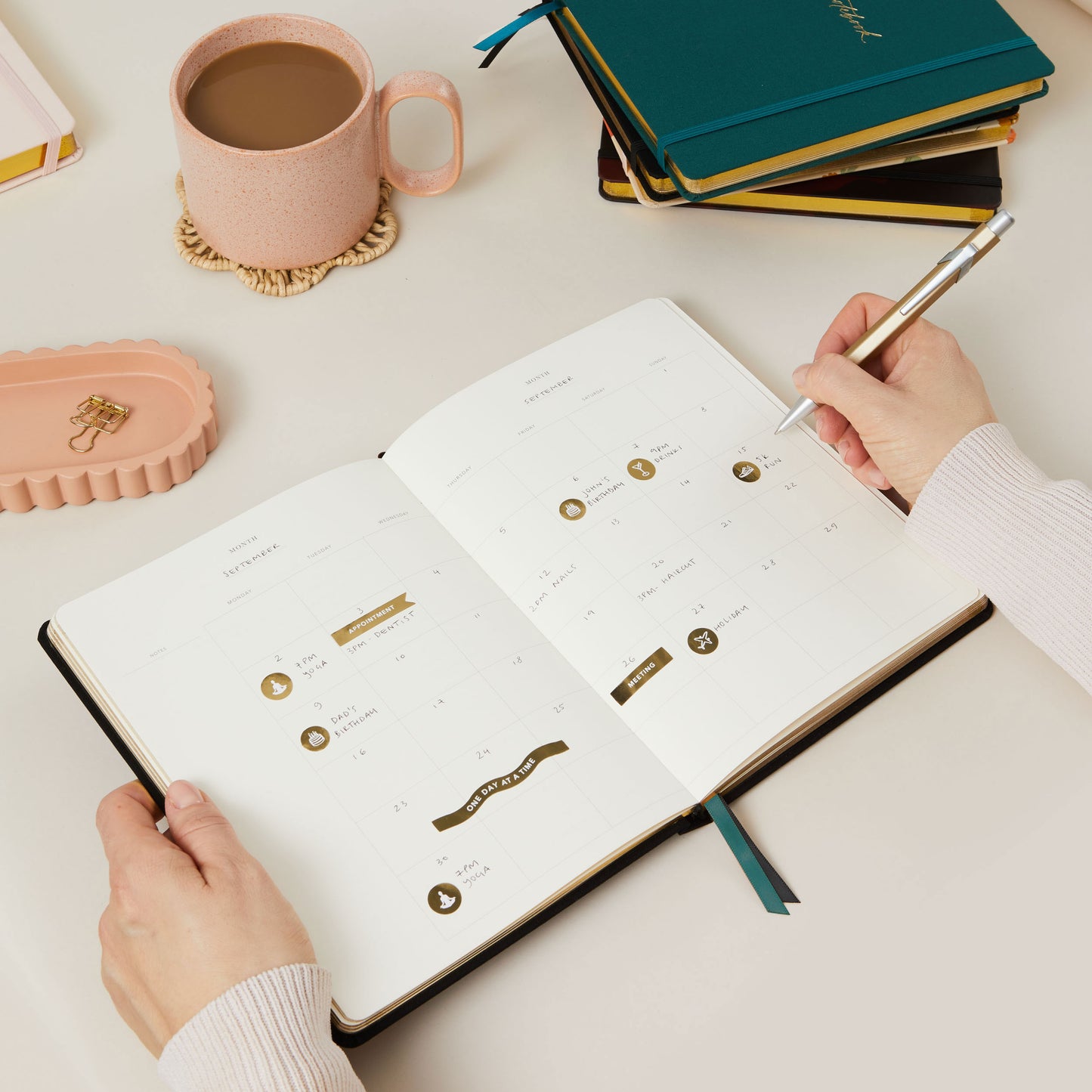 Undated Weekly Planner - Juniper (only 1 left!) - Generosa Home & Living