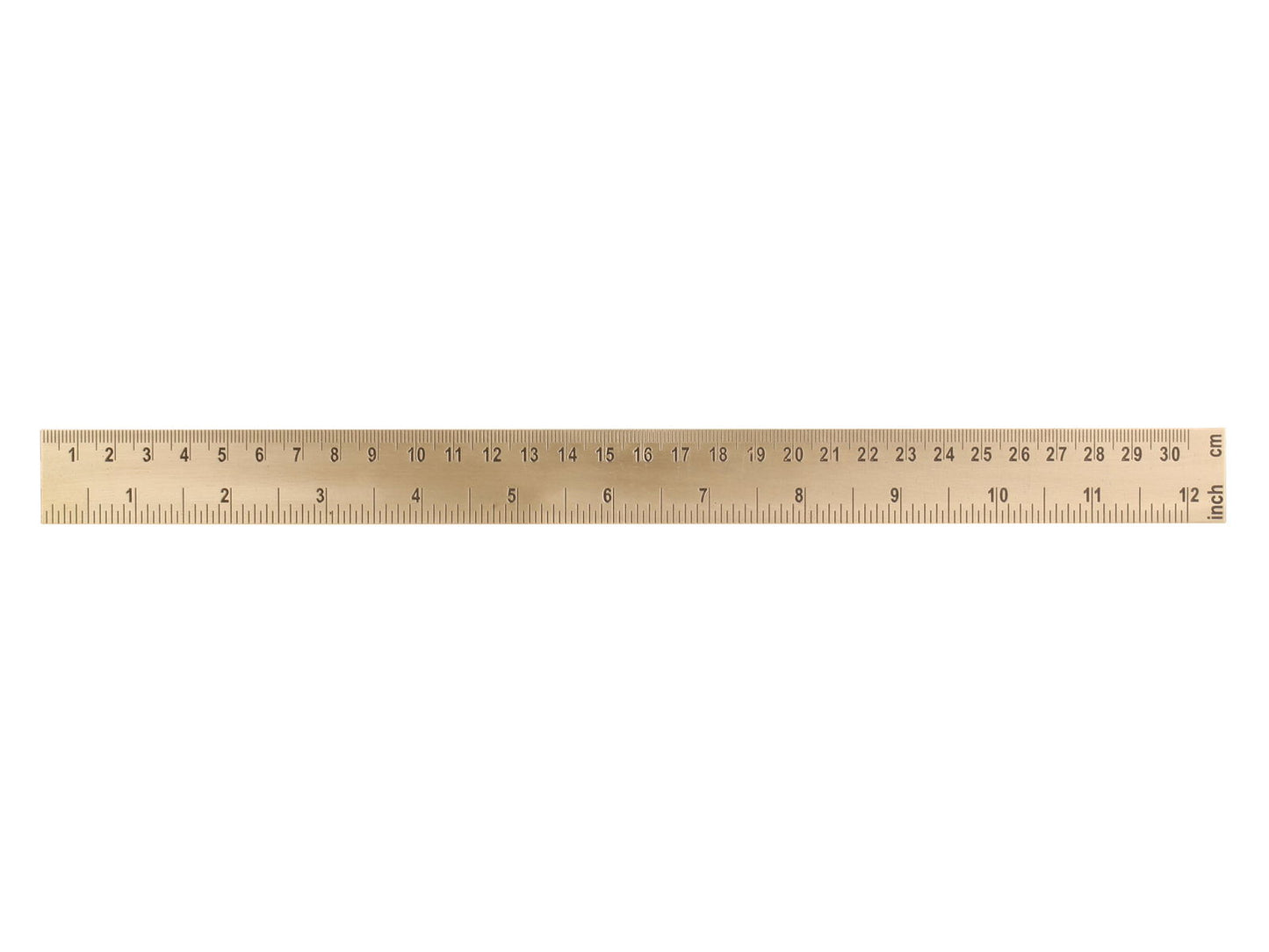 Brass Ruler L31.5cm - Generosa Home & Living - -