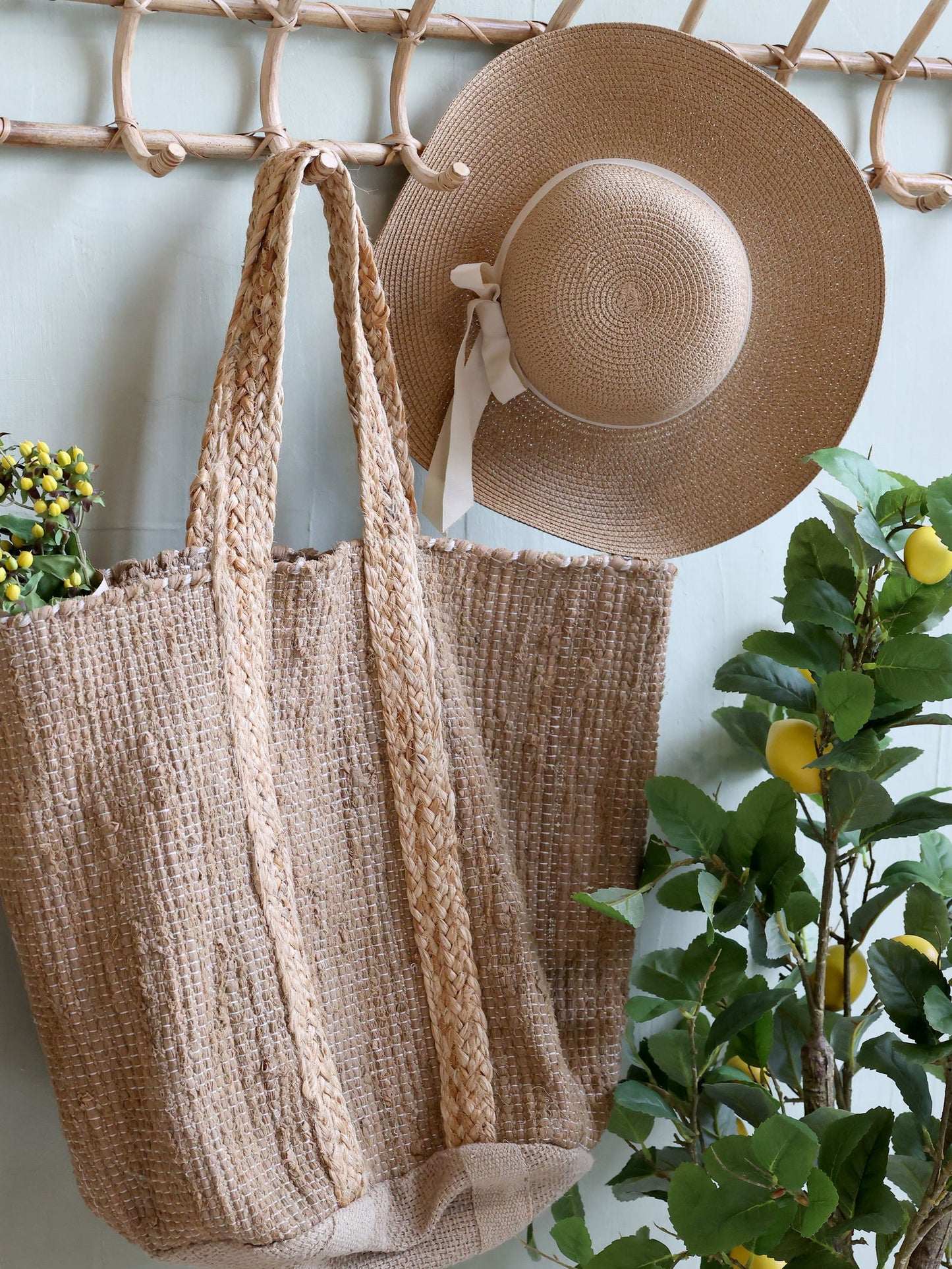 Carry-all Bag- Natural - Generosa Home & Living -  -