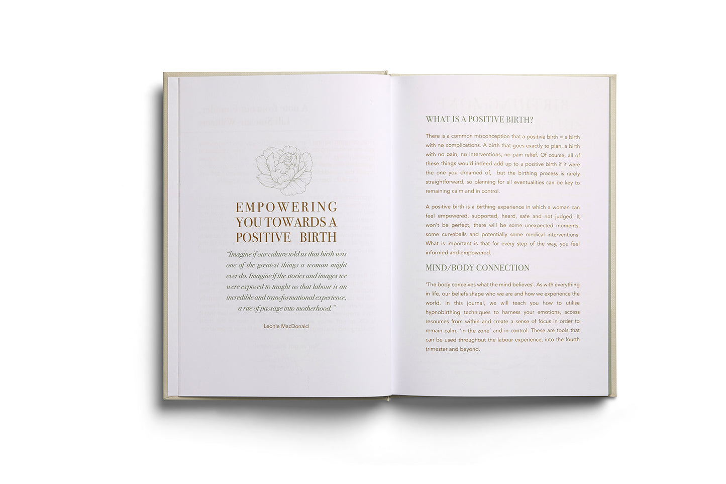 Mama Notes: Pregnancy Journal for Positive Birth - Mum Gift