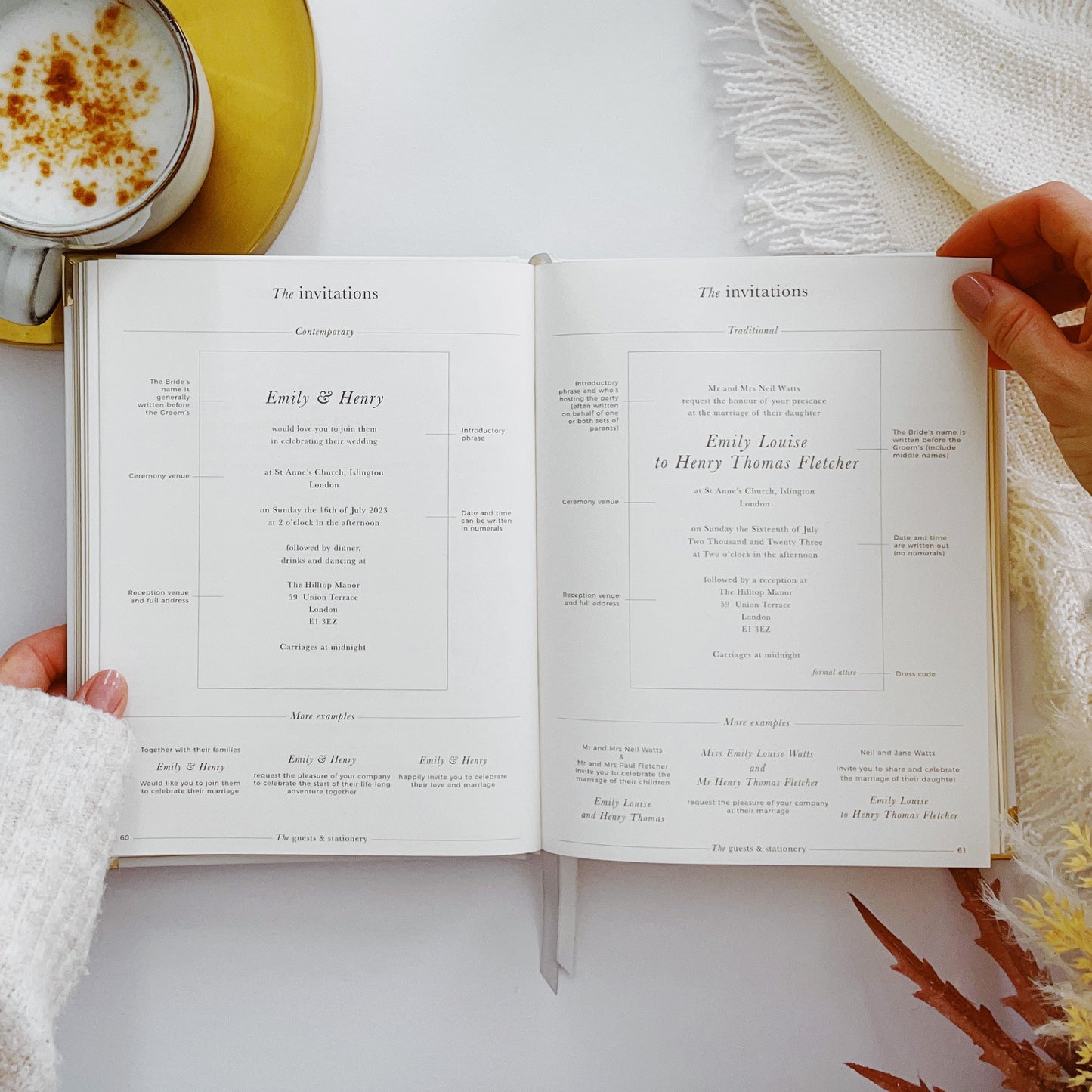 Luxury Eucalyptus Wedding Planner with Gilded Edges - Generosa Home & Living