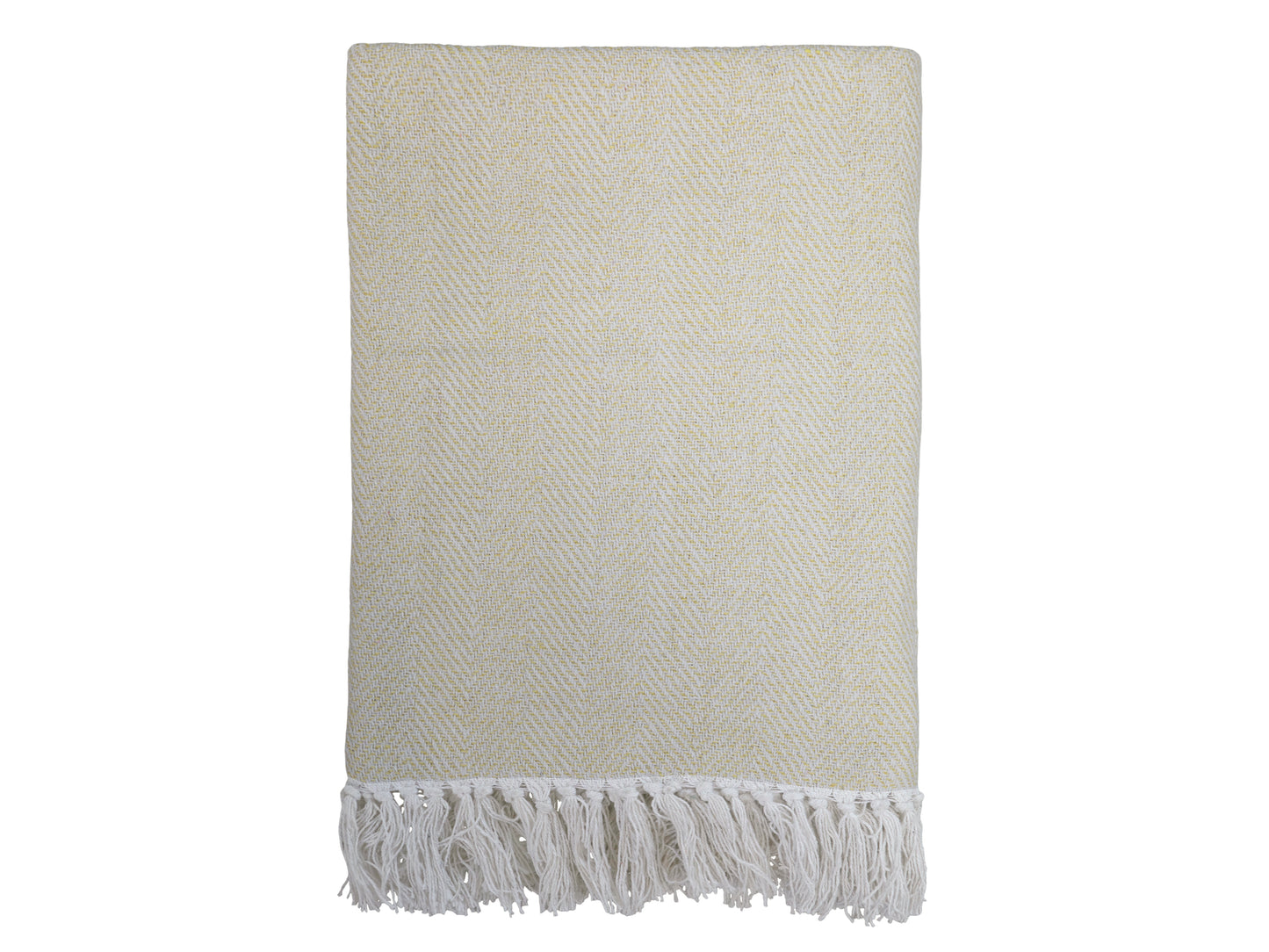 Throw with Pattern-Honey