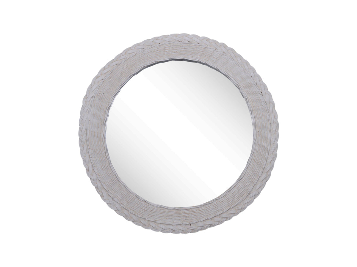 Mirror with Braid Edge 24.5cm freeshipping - Generosa