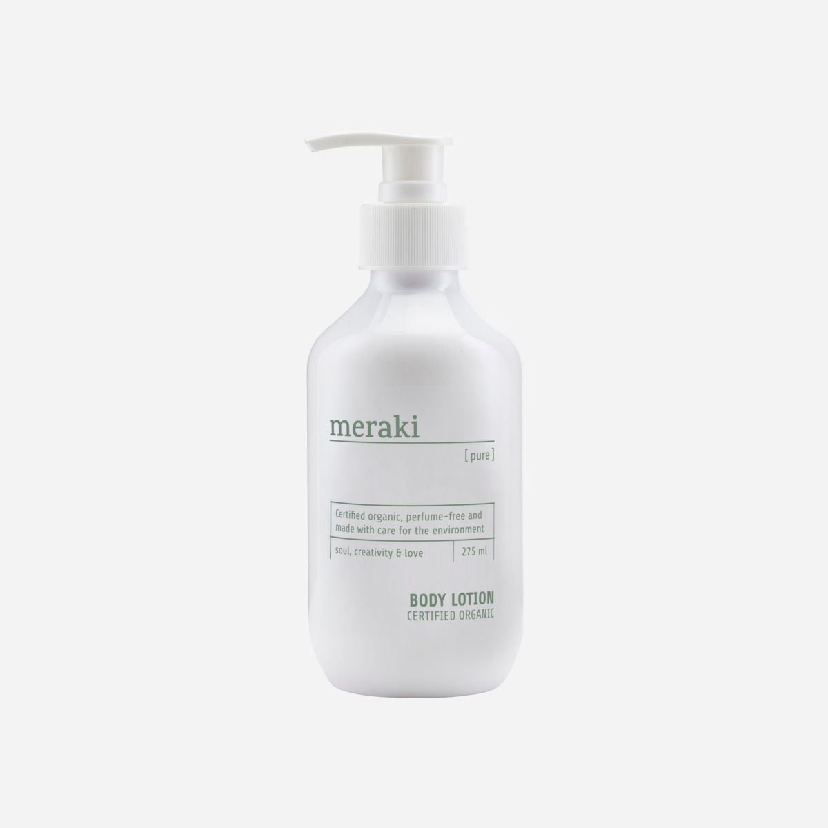 Organic Body Lotion- Pure 275ml freeshipping - Generosa