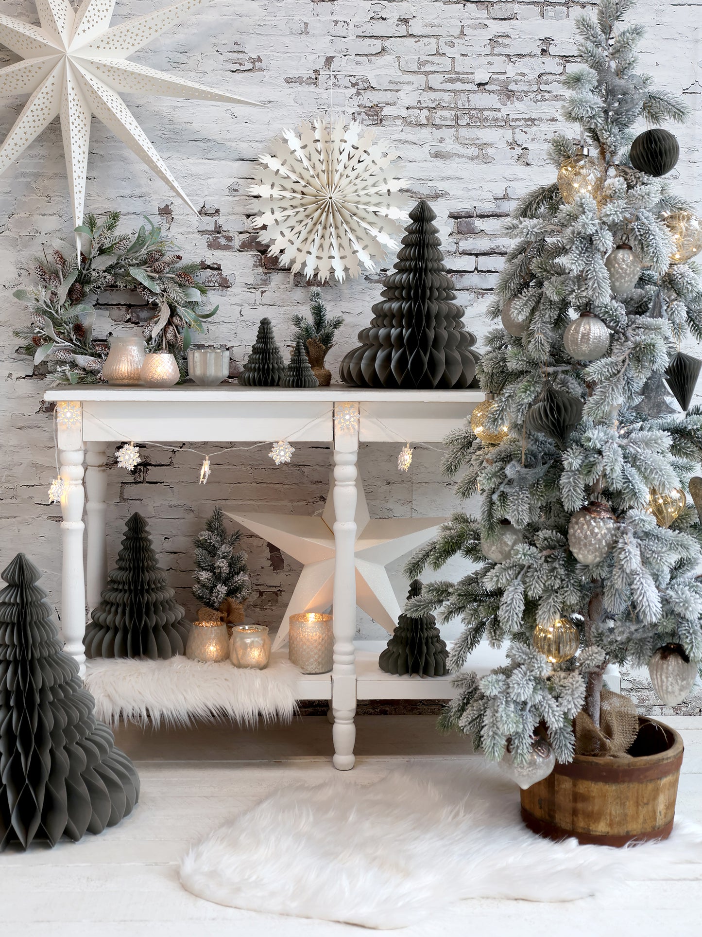 Vintage Paper Star 60cm - Generosa Home & Living