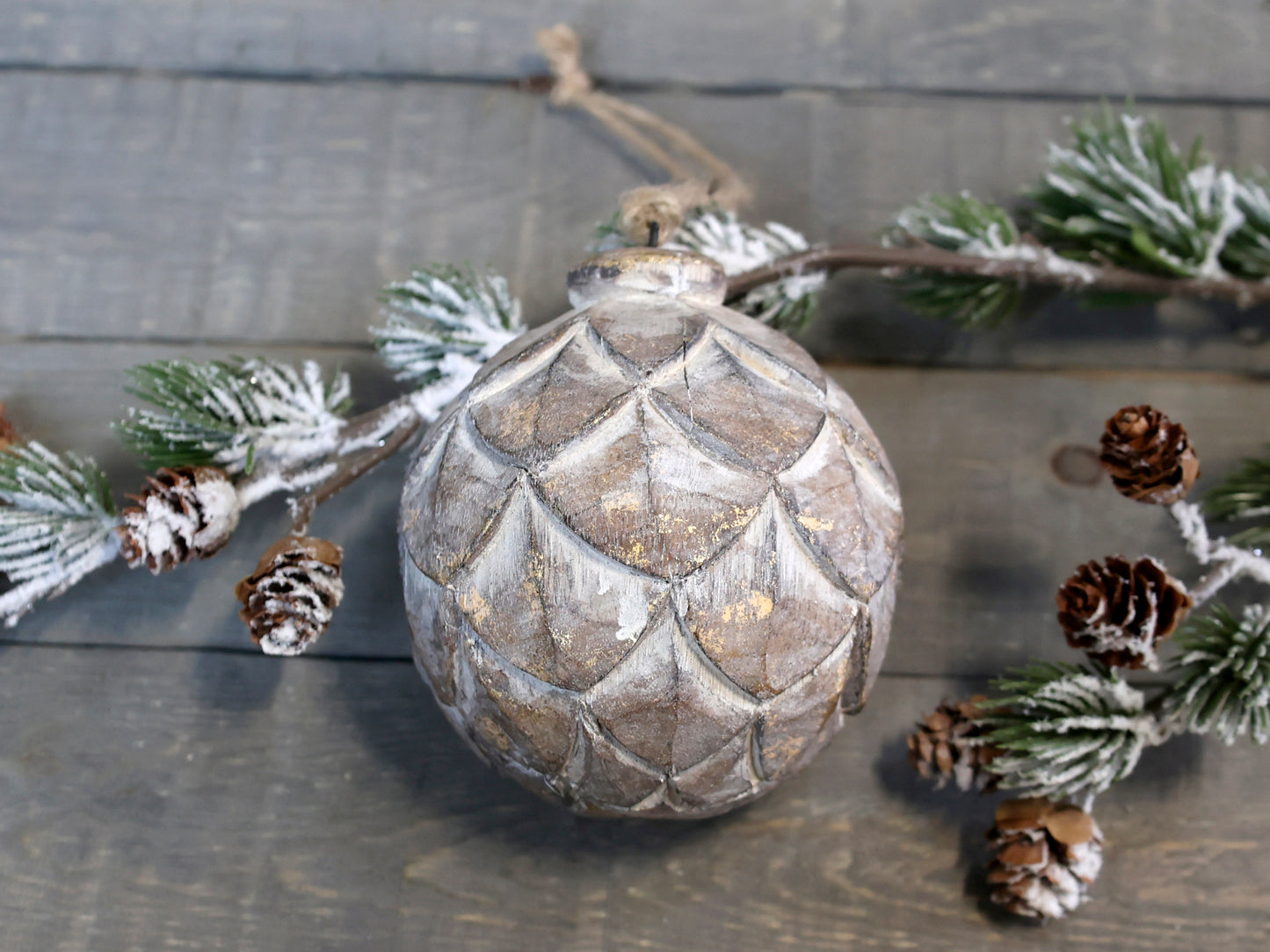 Christmas Bauble-Pine Cone freeshipping - Generosa