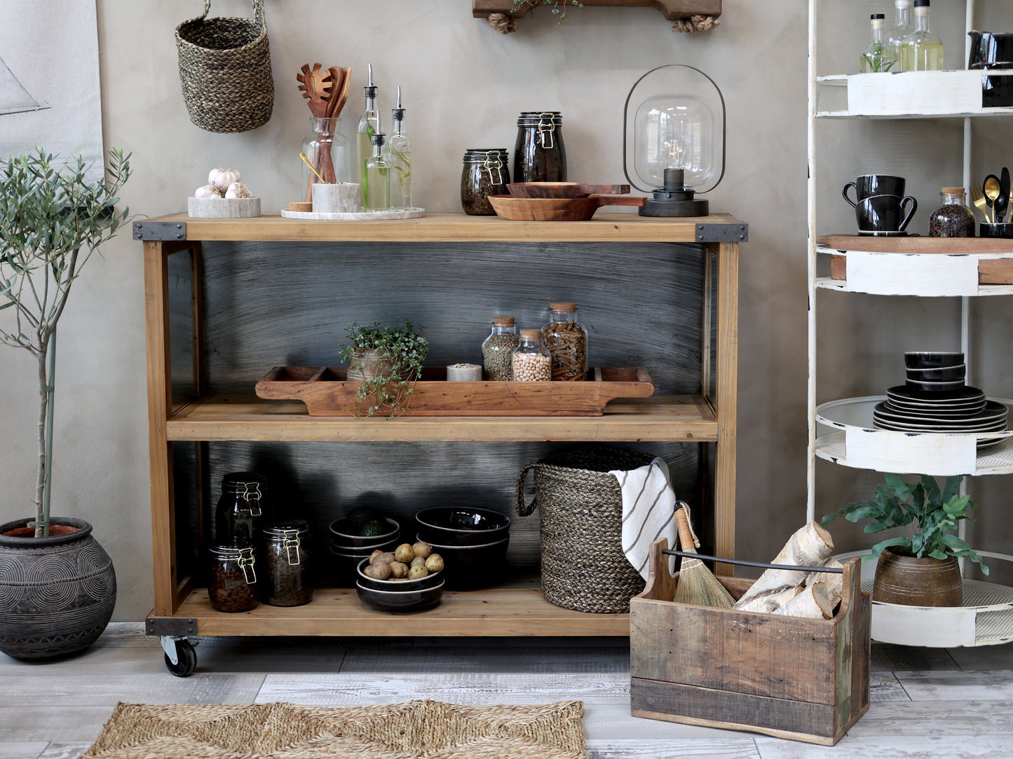 Milk Bottles with Cork Lids - Set of 3 - Generosa Home & Living