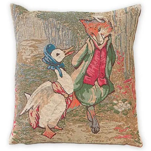Peter Rabbit Cushion Cover - Jemima Puddle duck