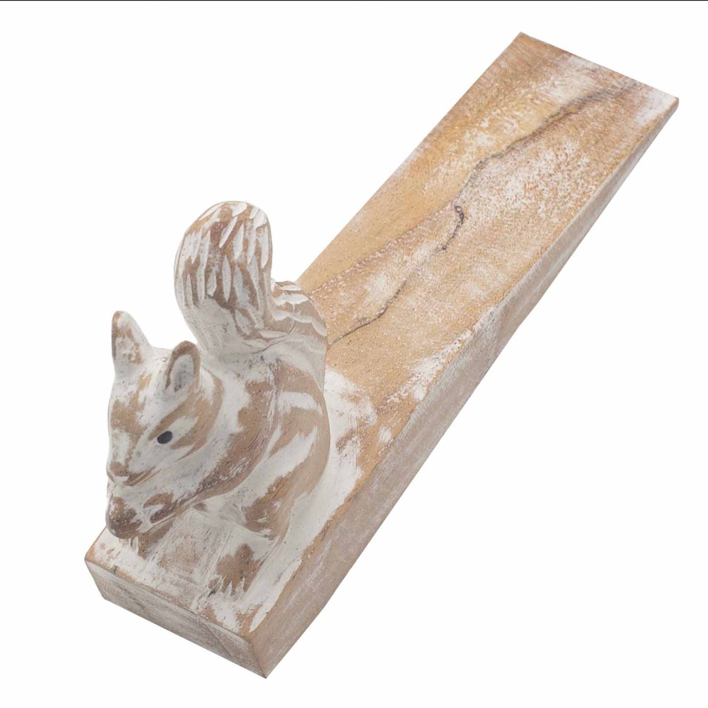 Wooden Squirrel Door Stop - Generosa Home & Living