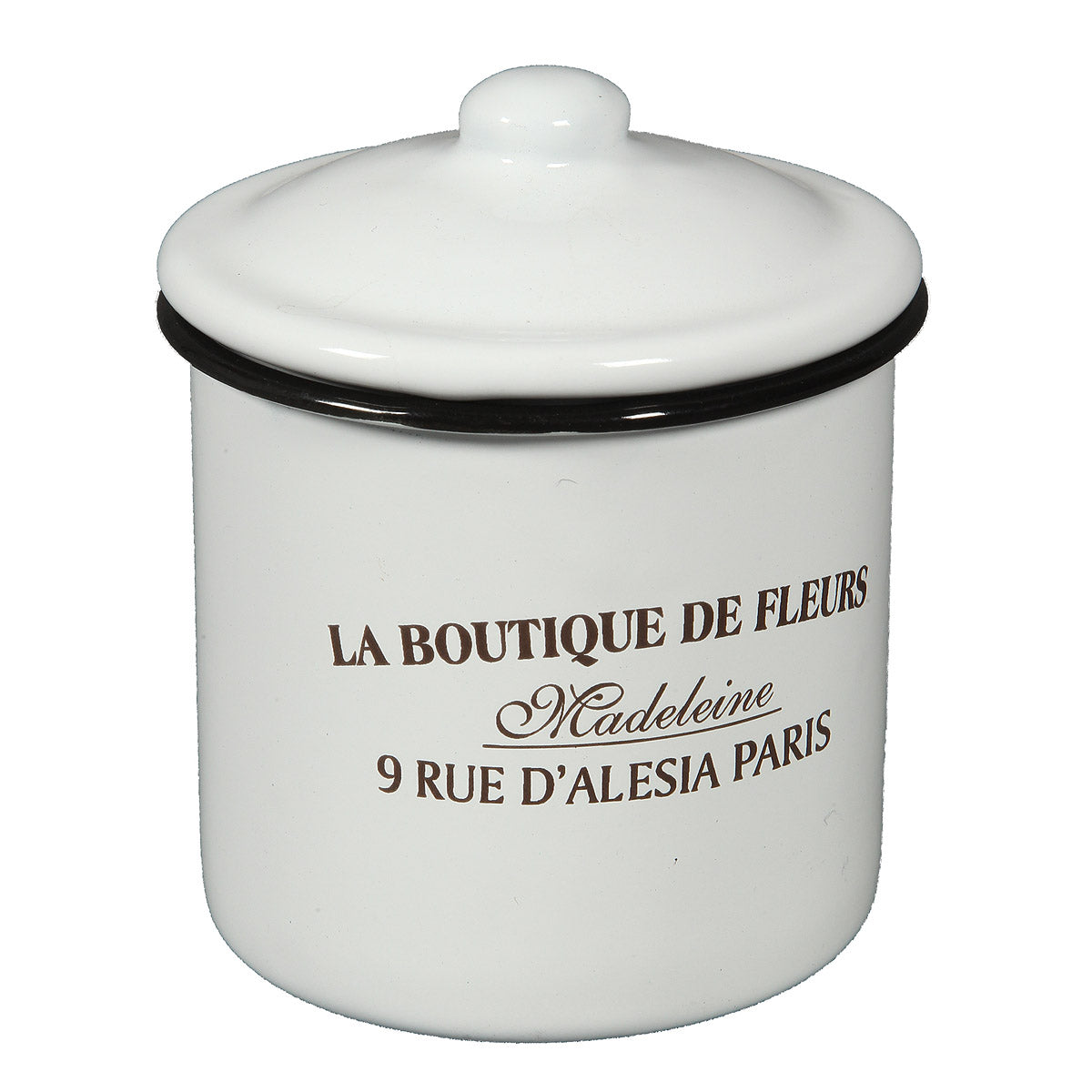 Enamel Container w/lid freeshipping - Generosa