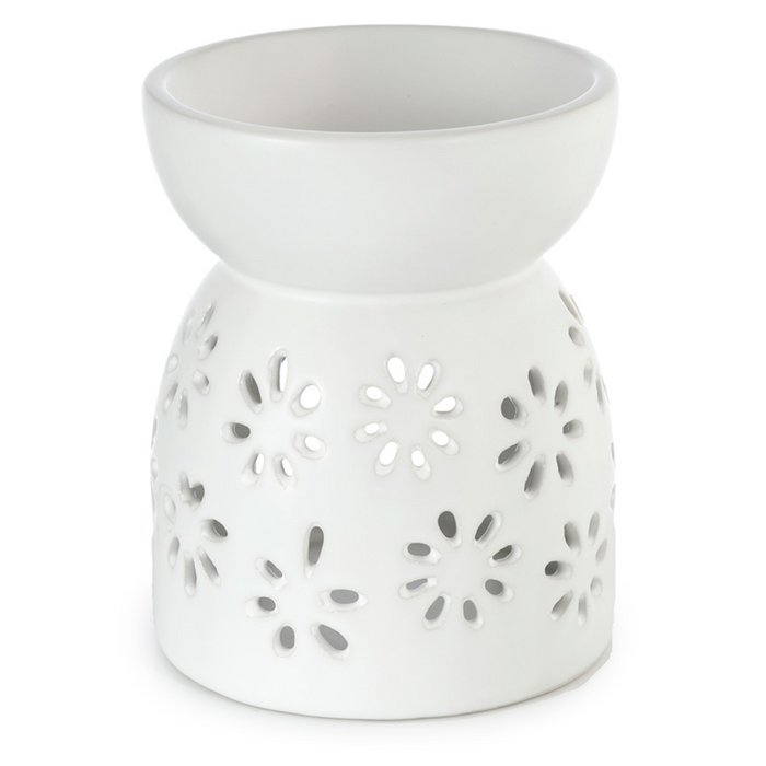 Wax and Oil Burner-Daisy freeshipping - Generosa