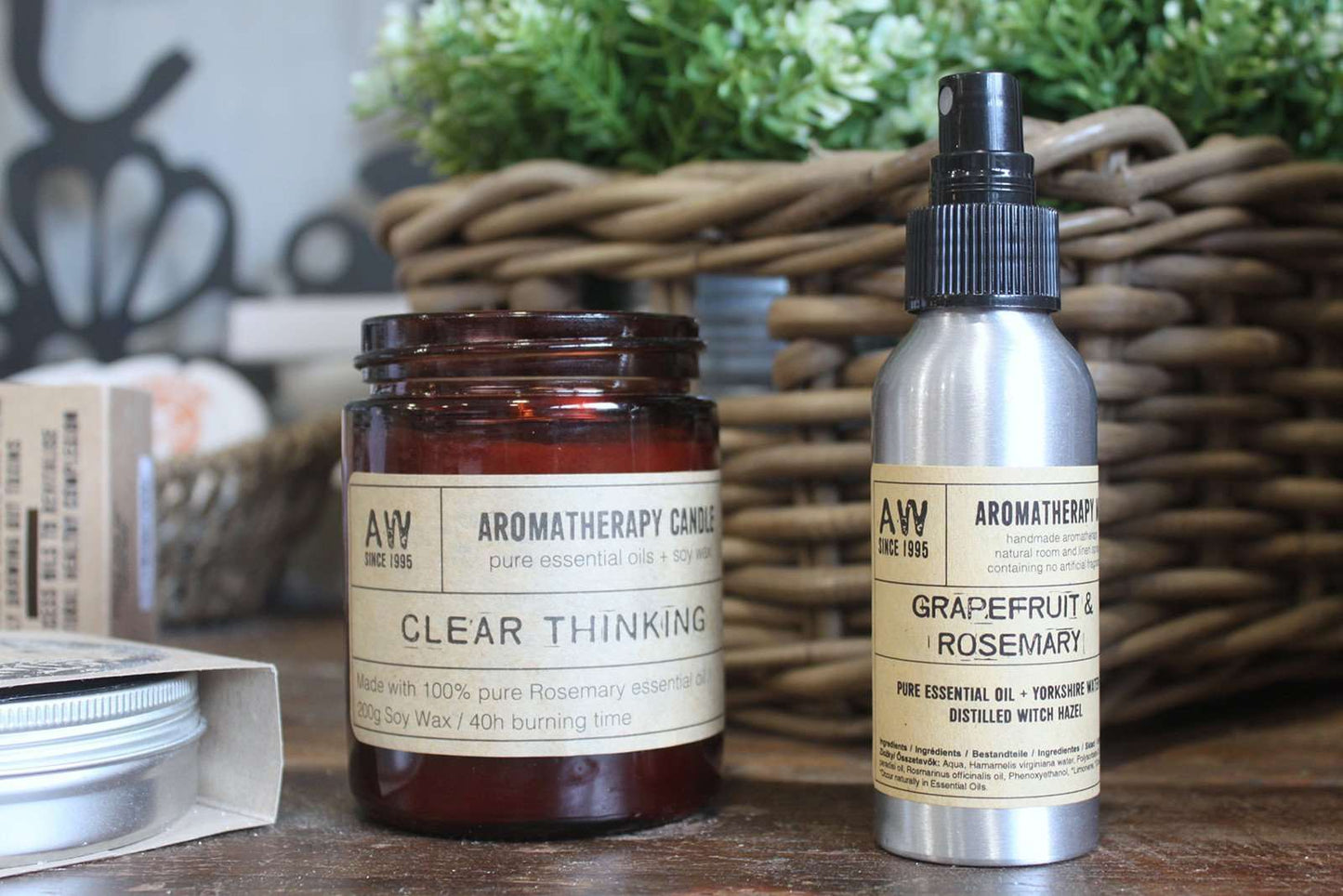 Essential Oil Mist- Thyme & Mint 100ml freeshipping - Generosa