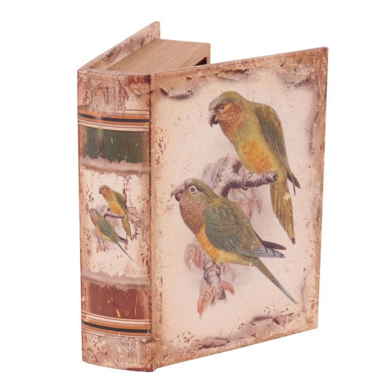 Parrots Book Box 20cm freeshipping - Generosa