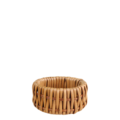 Napkin Ring Set of 4 - Rattan